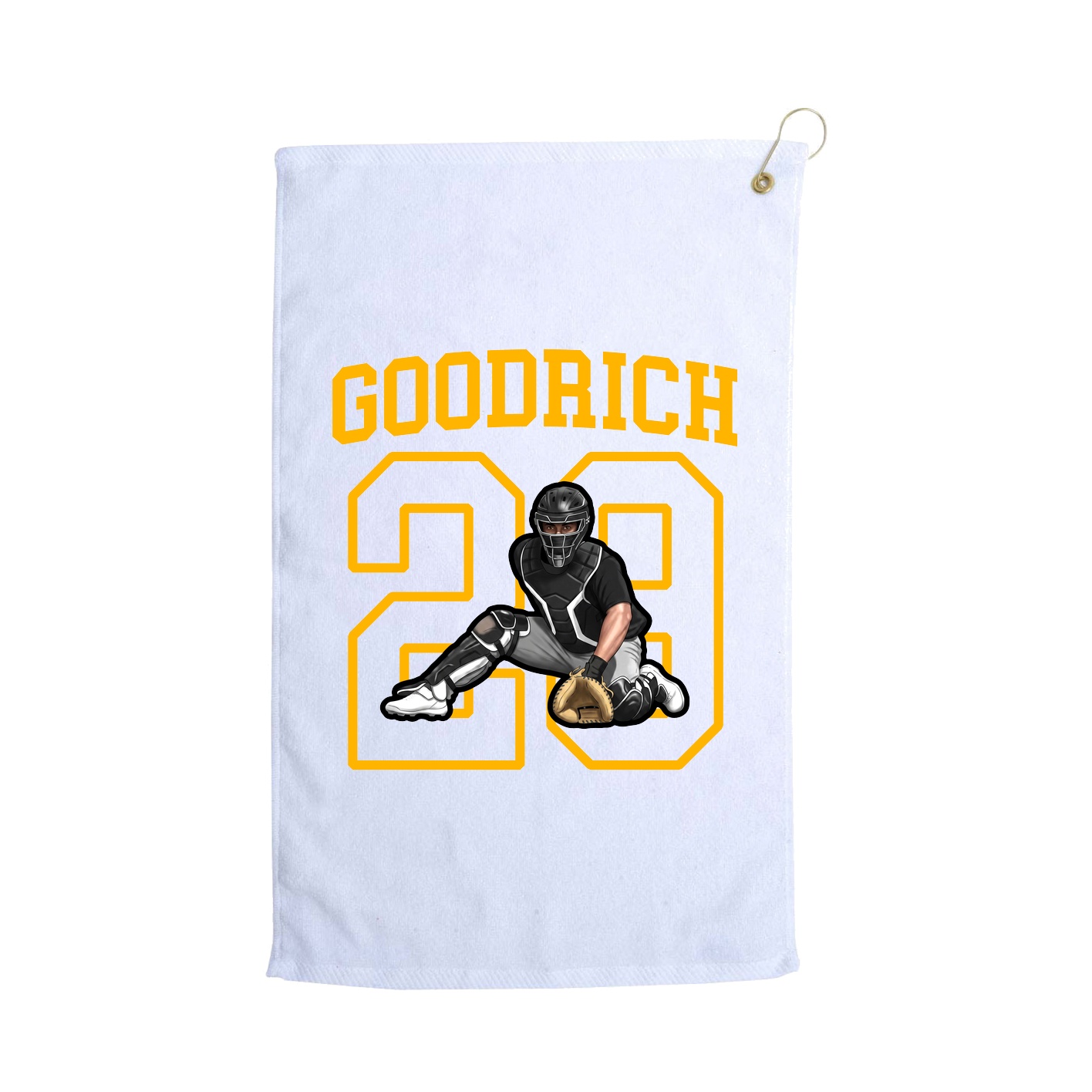 Golf Towel — Shirsey in White