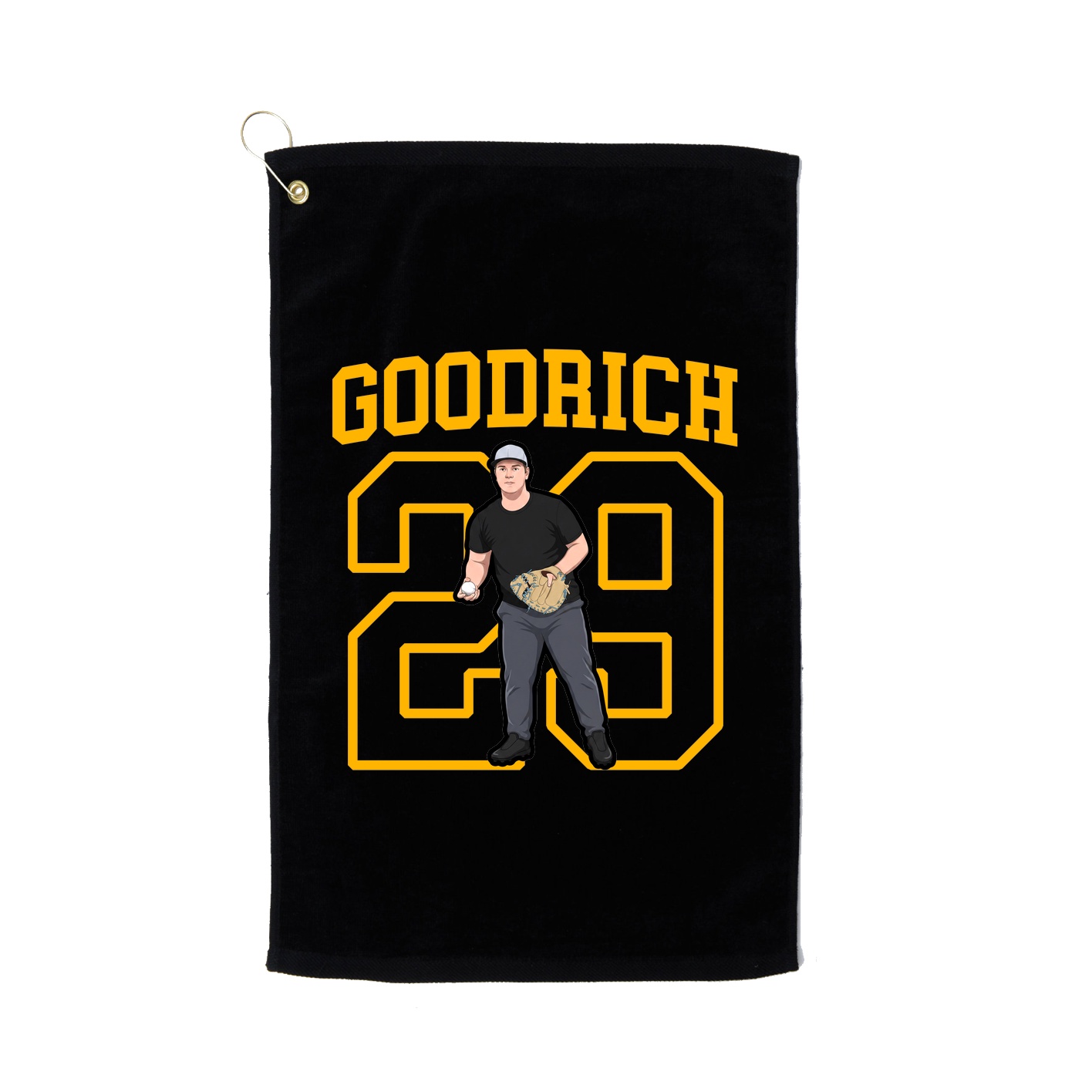 Golf Towel — Shirsey in Black