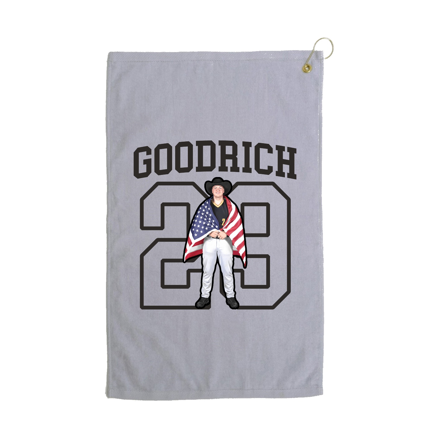 Golf Towel — Shirsey in Grey