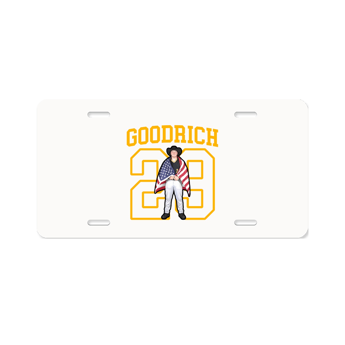 License Plate — Shirsey in Classic