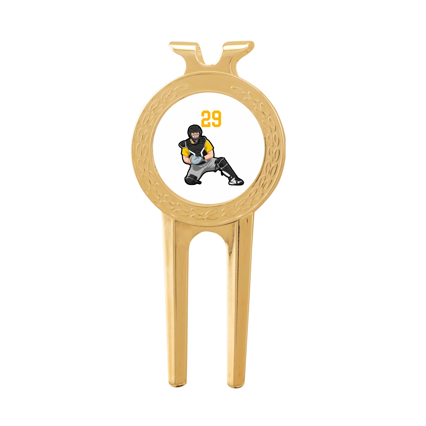 Divot Tool with Ball Marker — Number Top in Classic