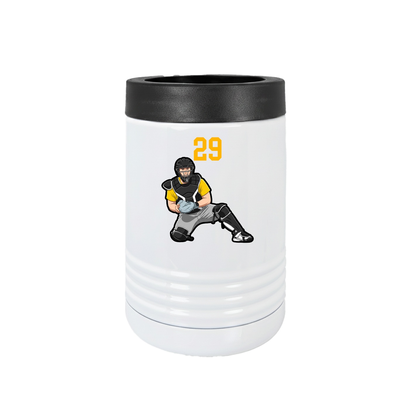 Beverage Holder — Number Top in White