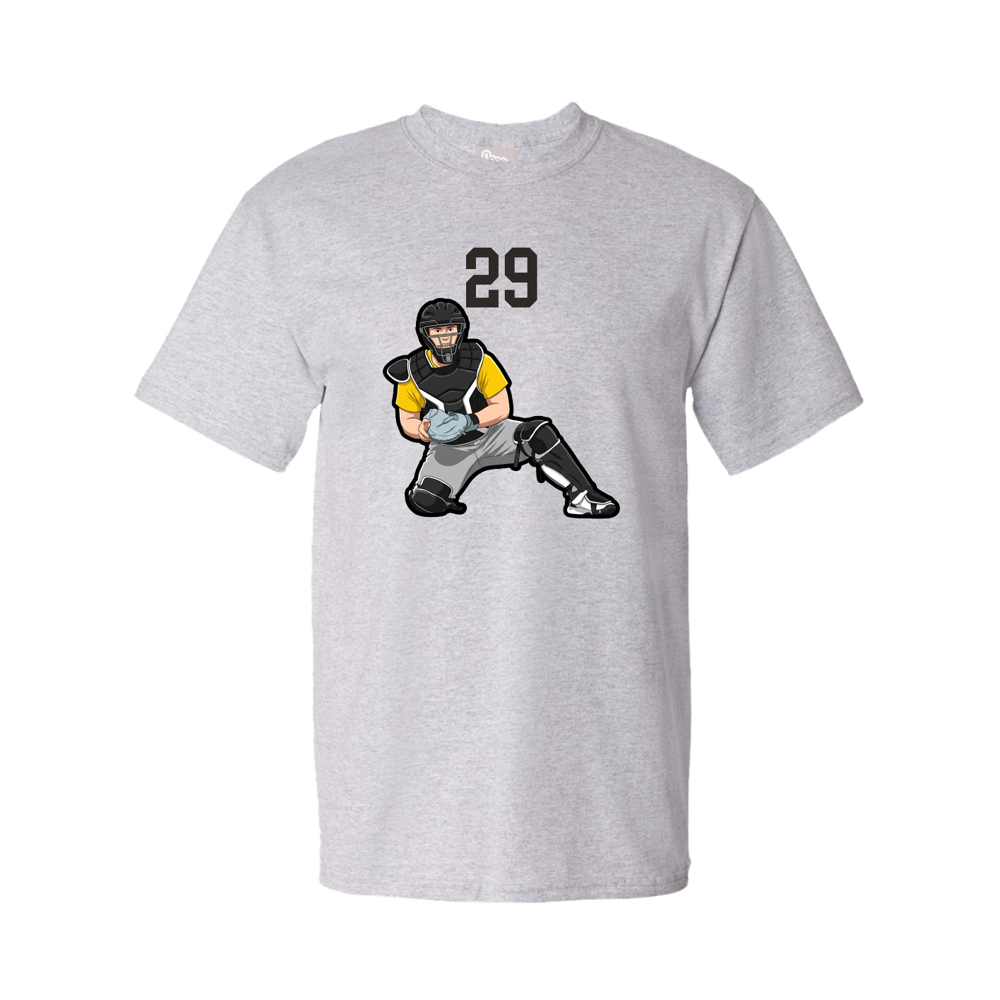 Tee — Number Top in Grey