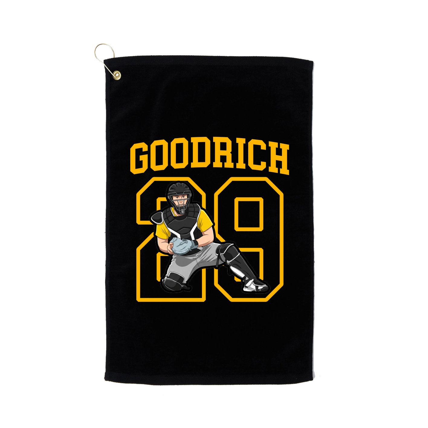 Golf Towel — Shirsey in Black