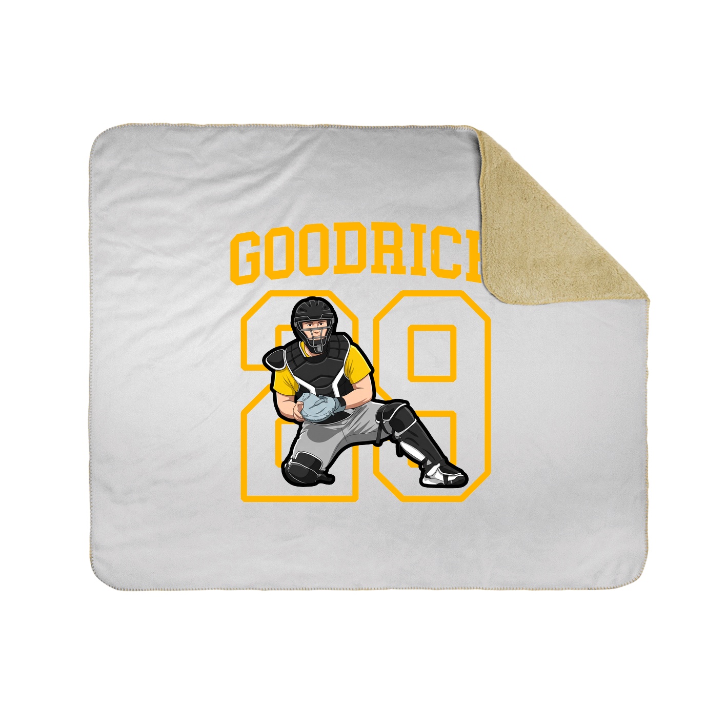 50x60 Sherpa Lined Throw Blanket
