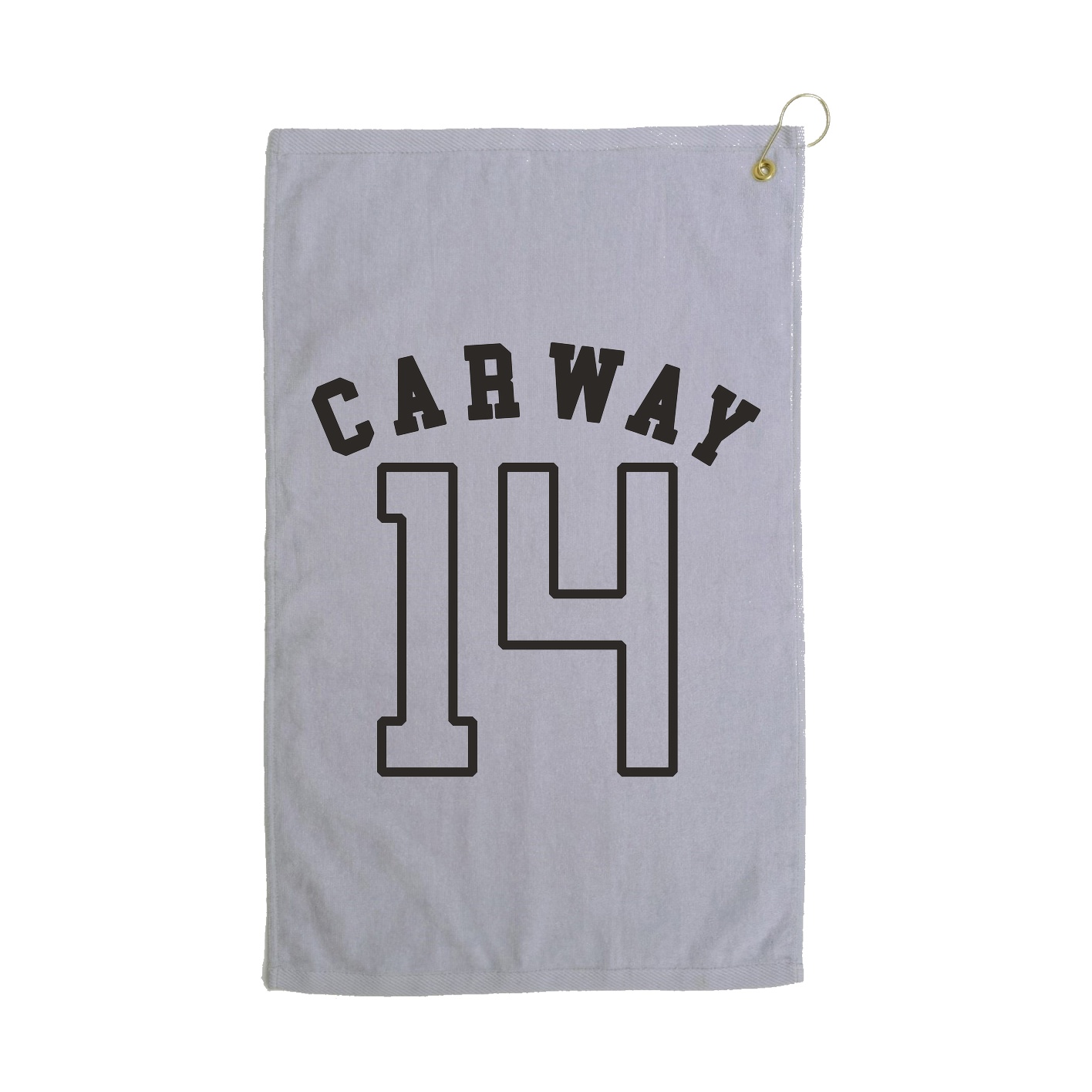 Golf Towel — Shirsey Arch in Grey