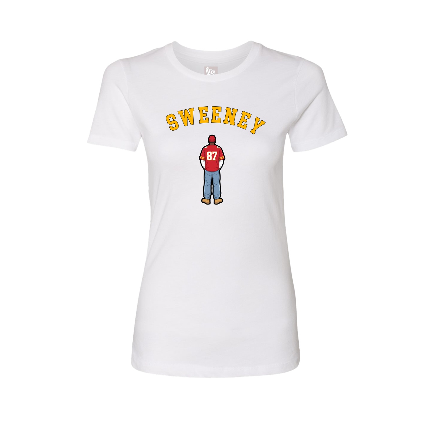 Womens Tee — Shirsey Arch in White