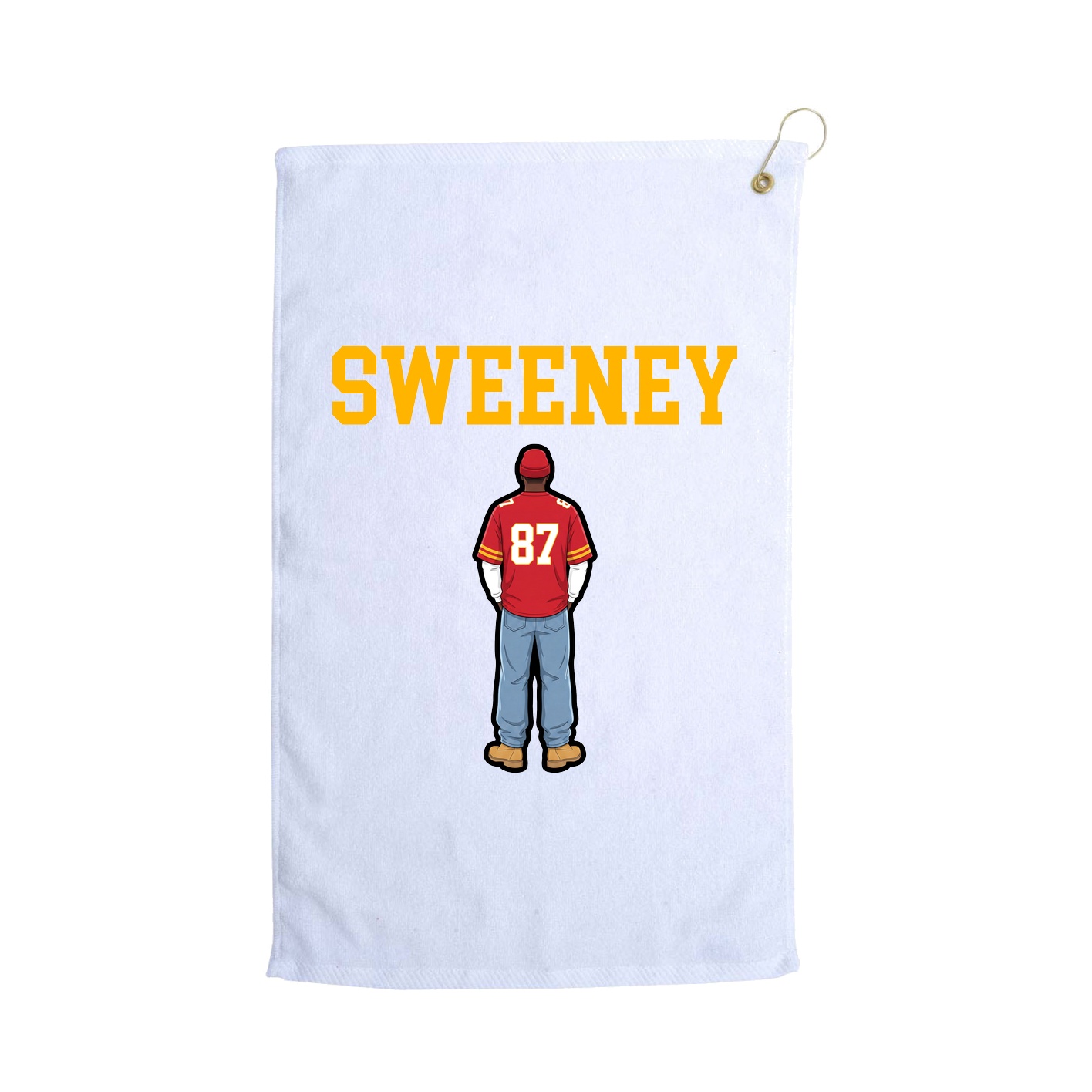 Golf Towel — Shirsey in White
