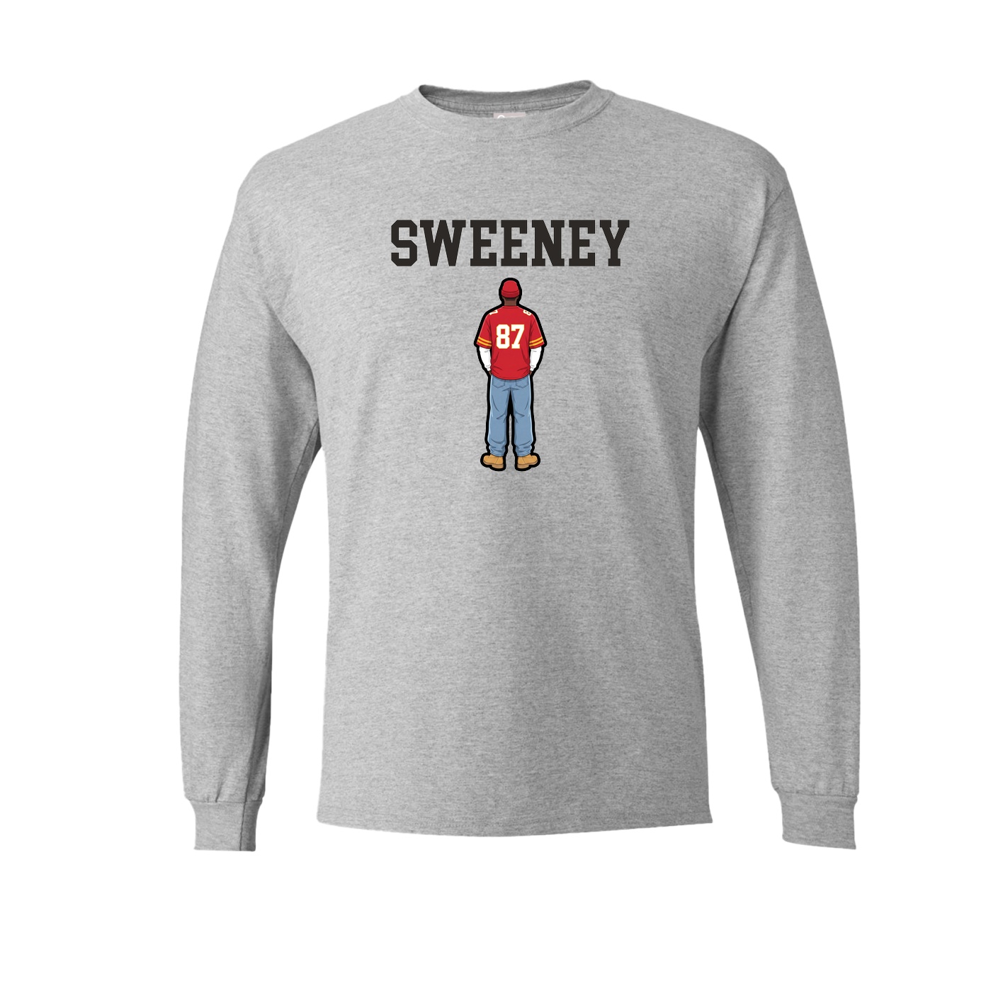 Long Sleeve Tee — Shirsey in Grey