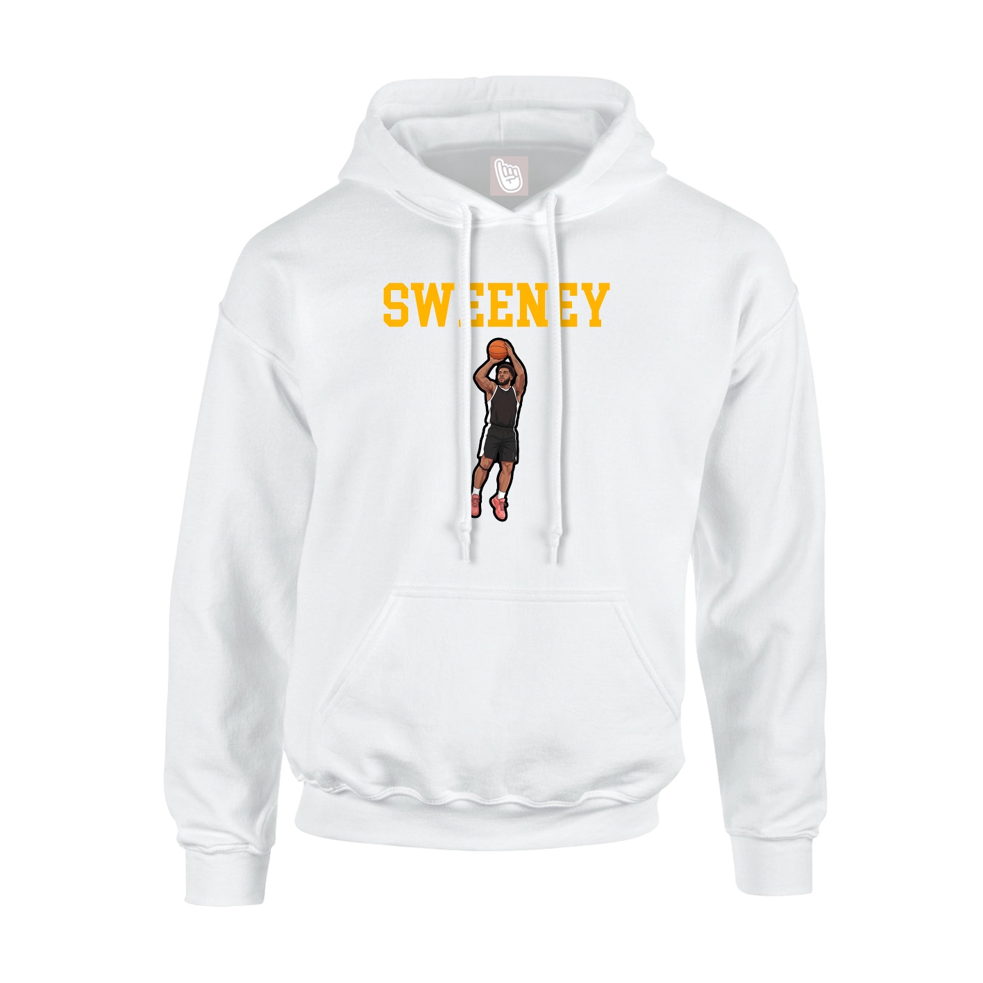 Hoodie — Shirsey in White