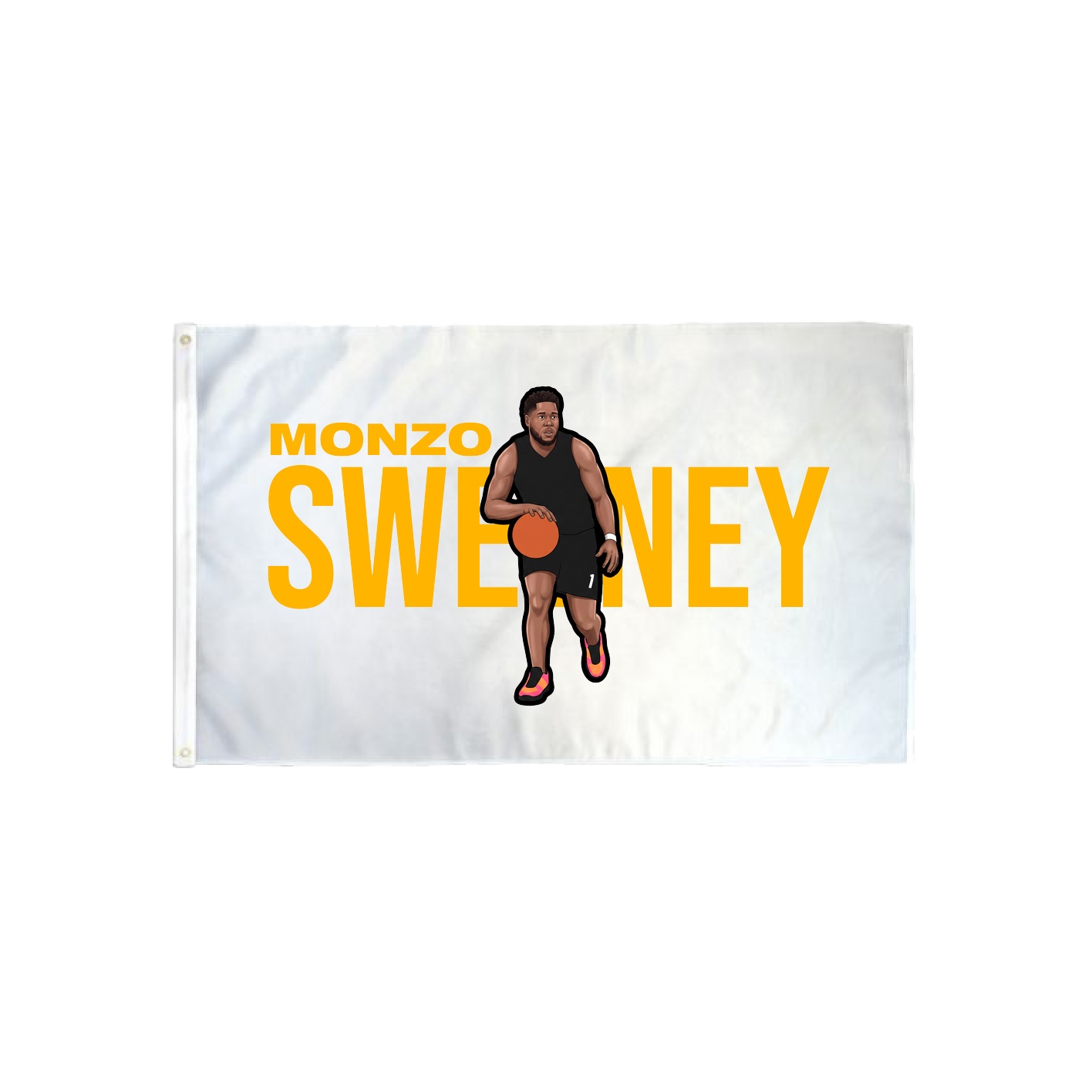 3x5 Flag — Player Name in Classic