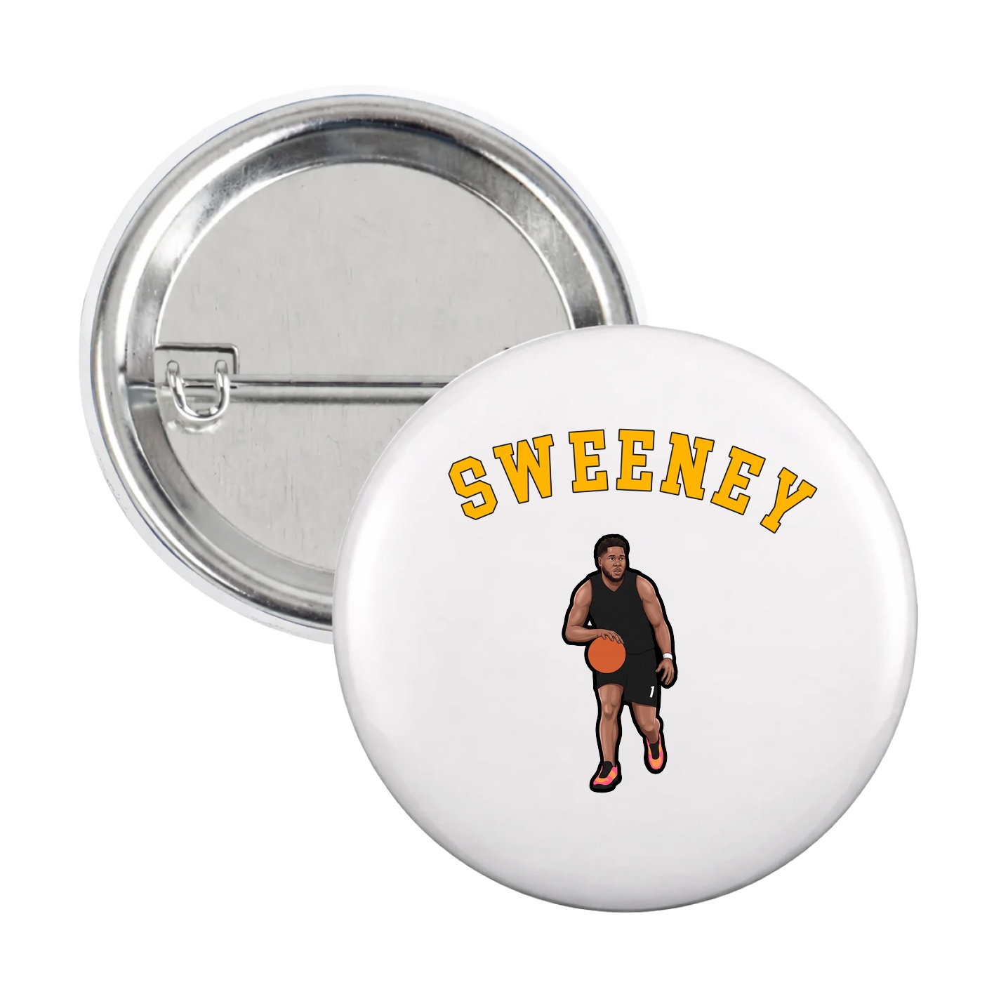 Game Day Button — Shirsey Arch in White