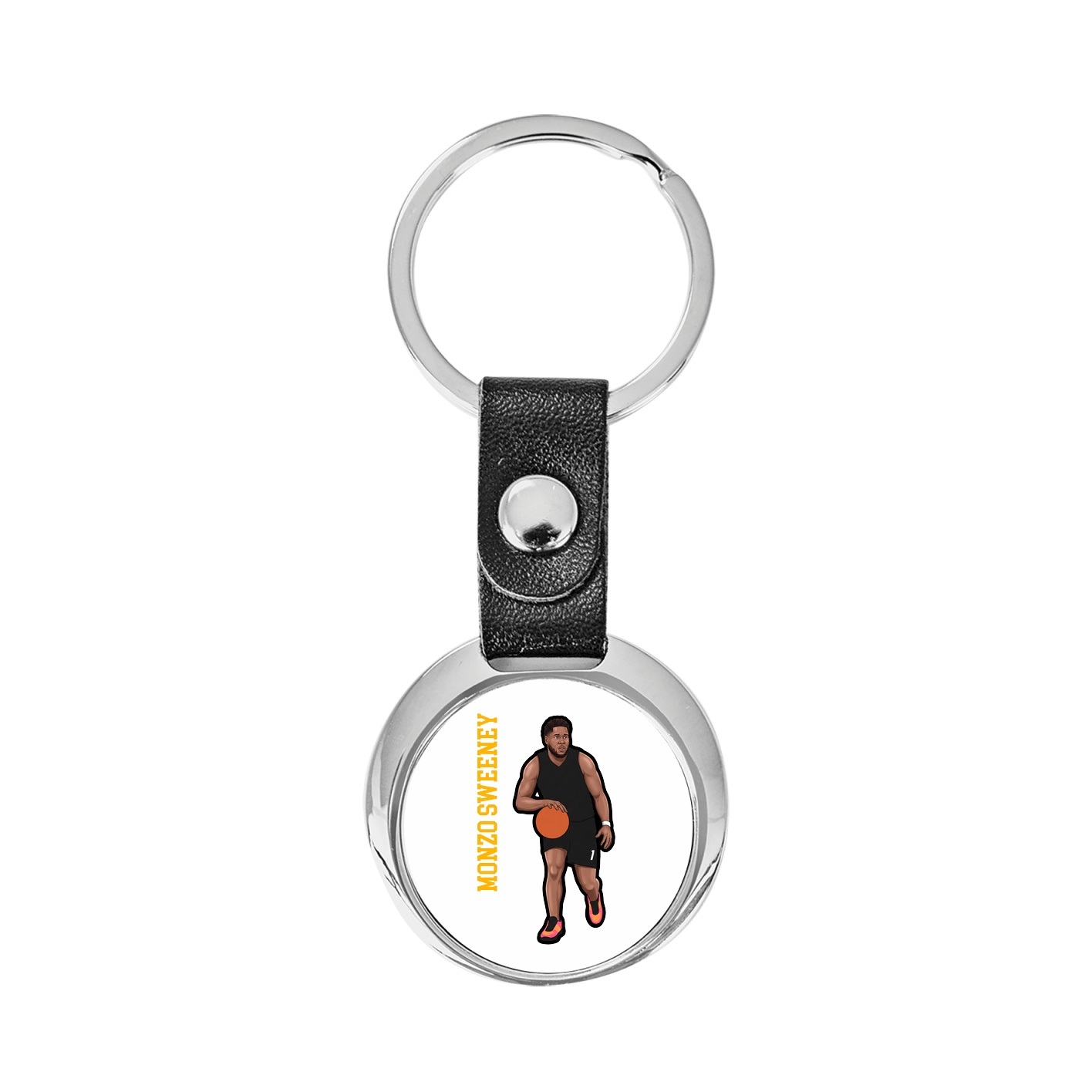 Key Chain — Name Vertical in Classic