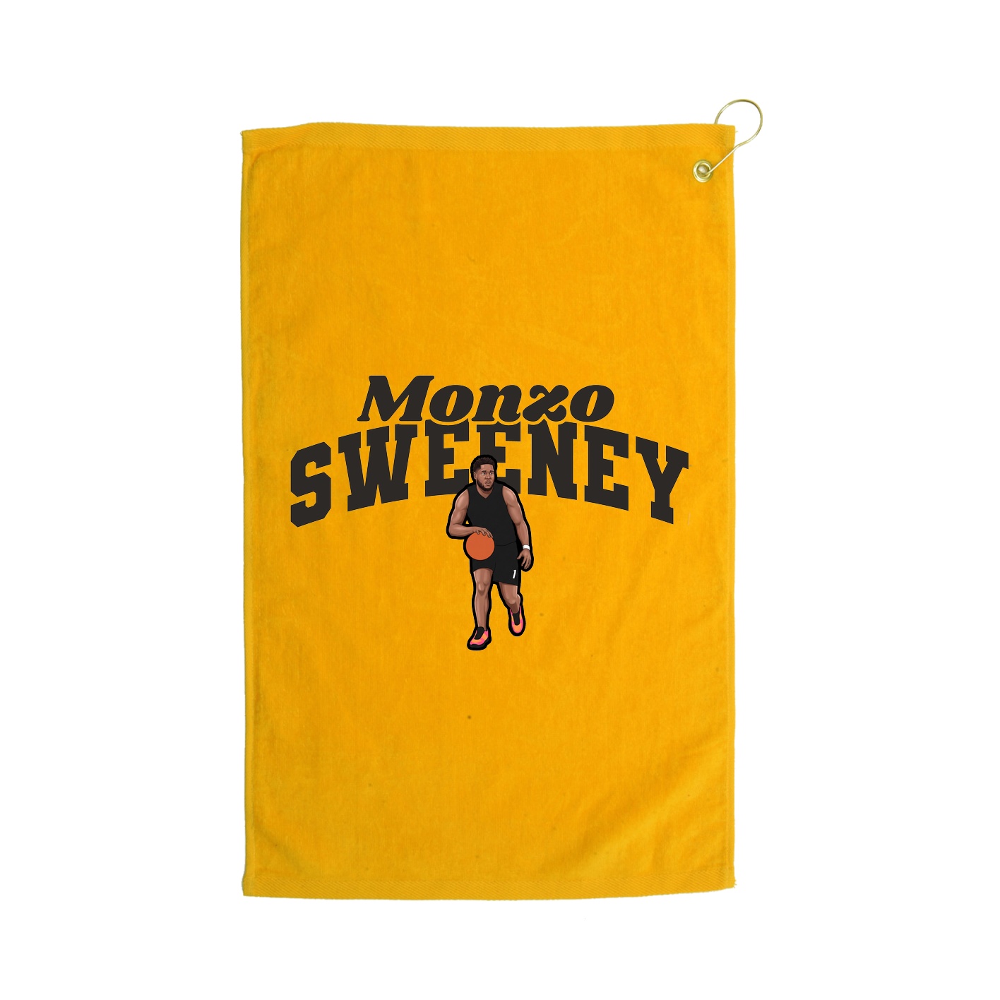Golf Towel — Signature Arch in Gold