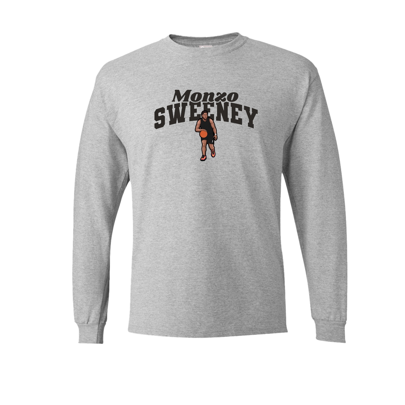 Long Sleeve Tee — Signature Arch in Grey