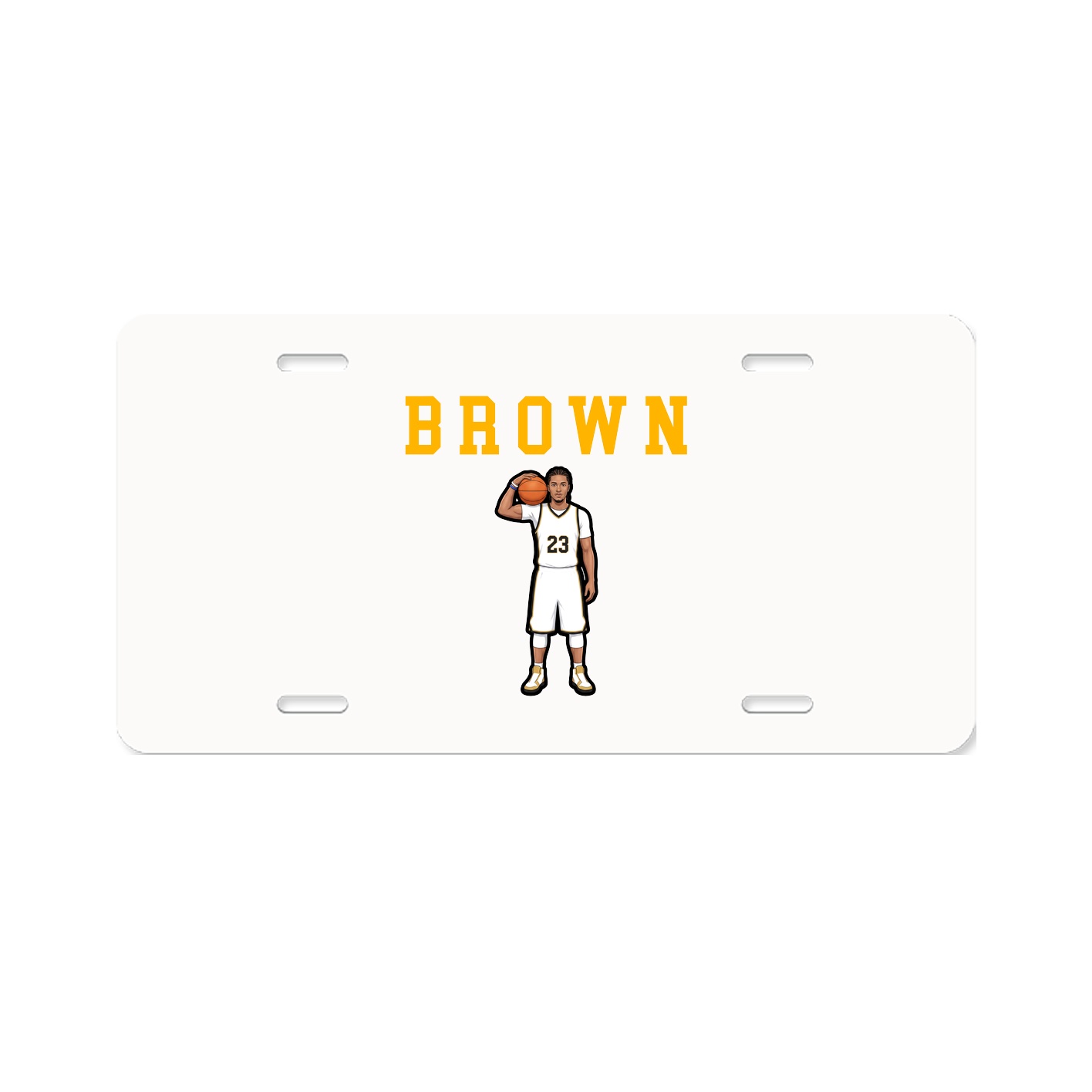 License Plate — Shirsey in Classic