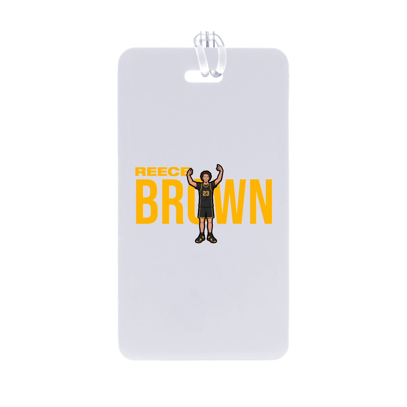 Bag Tag — Player Name in Classic