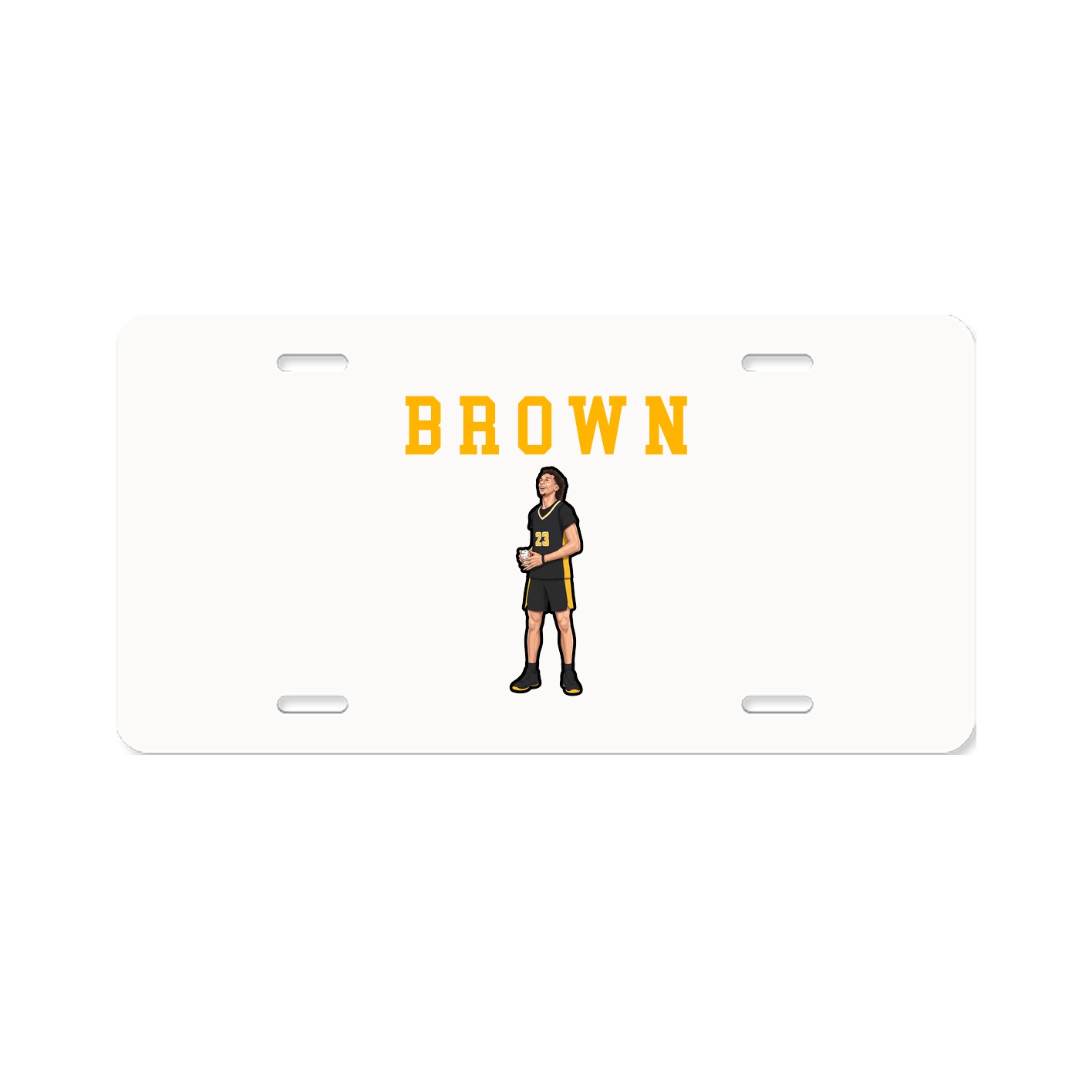 License Plate — Shirsey in Classic