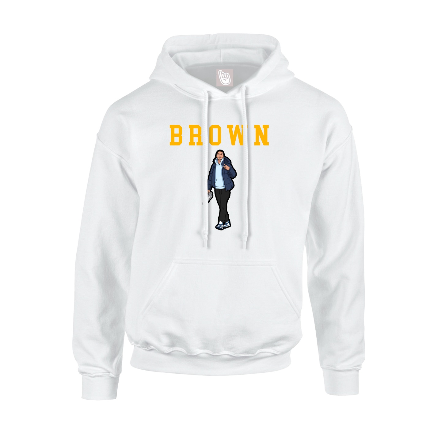 Youth Hoodie — Shirsey in White