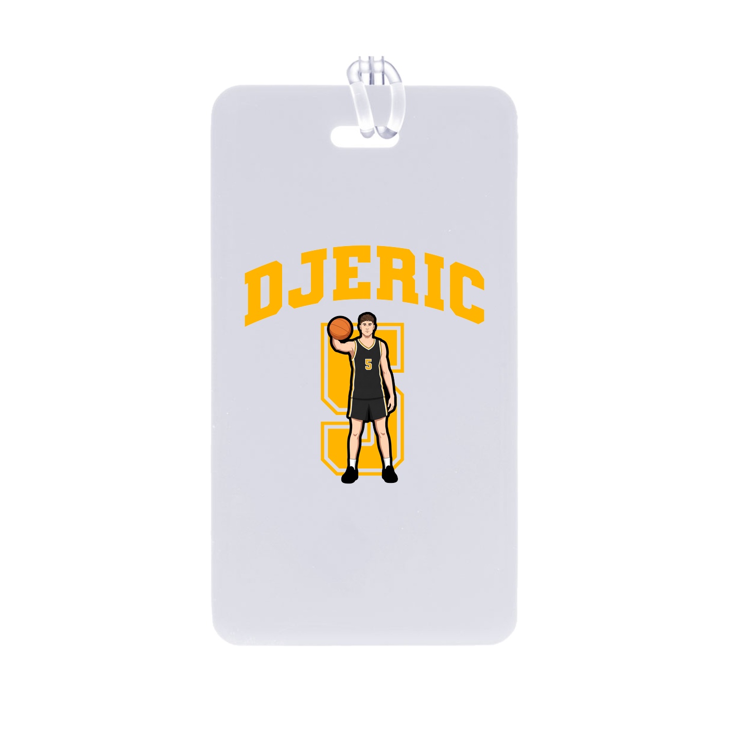 Bag Tag — Number in Classic