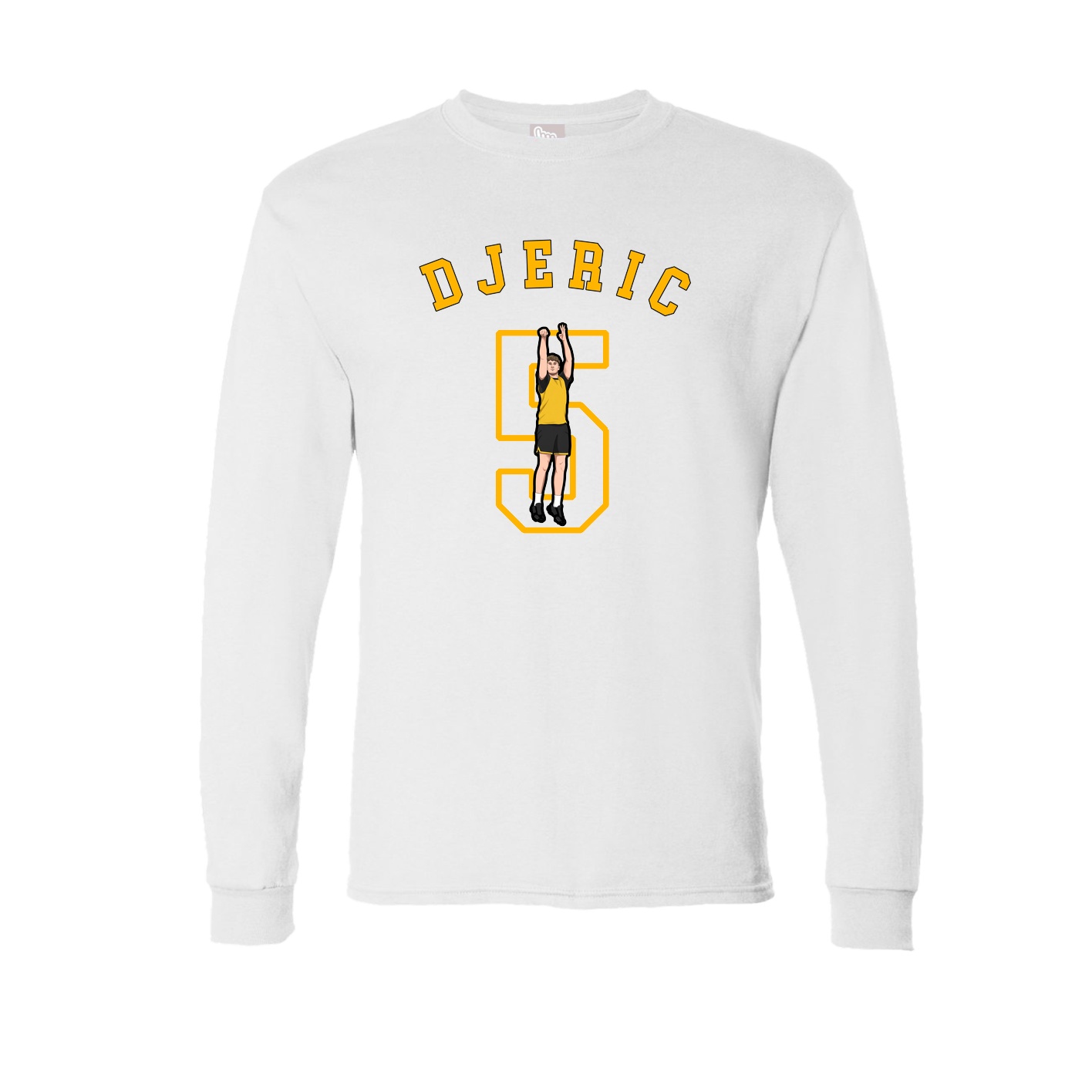 Long Sleeve Tee — Shirsey Arch in White