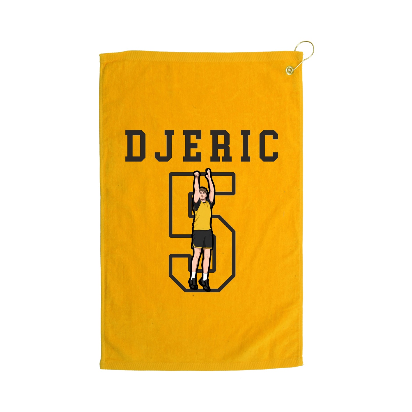 Golf Towel — Shirsey in Gold