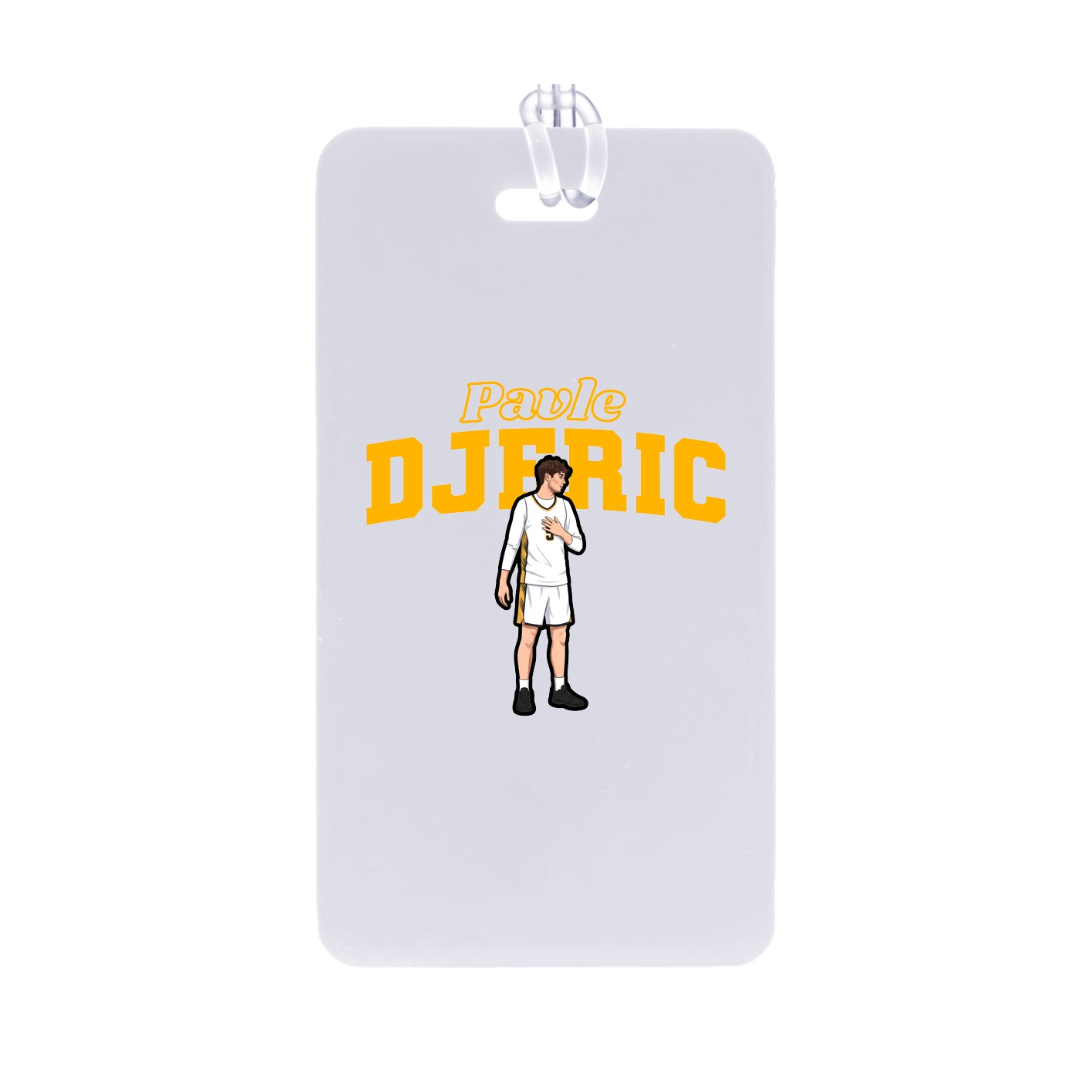 Bag Tag — Name Arch in Classic