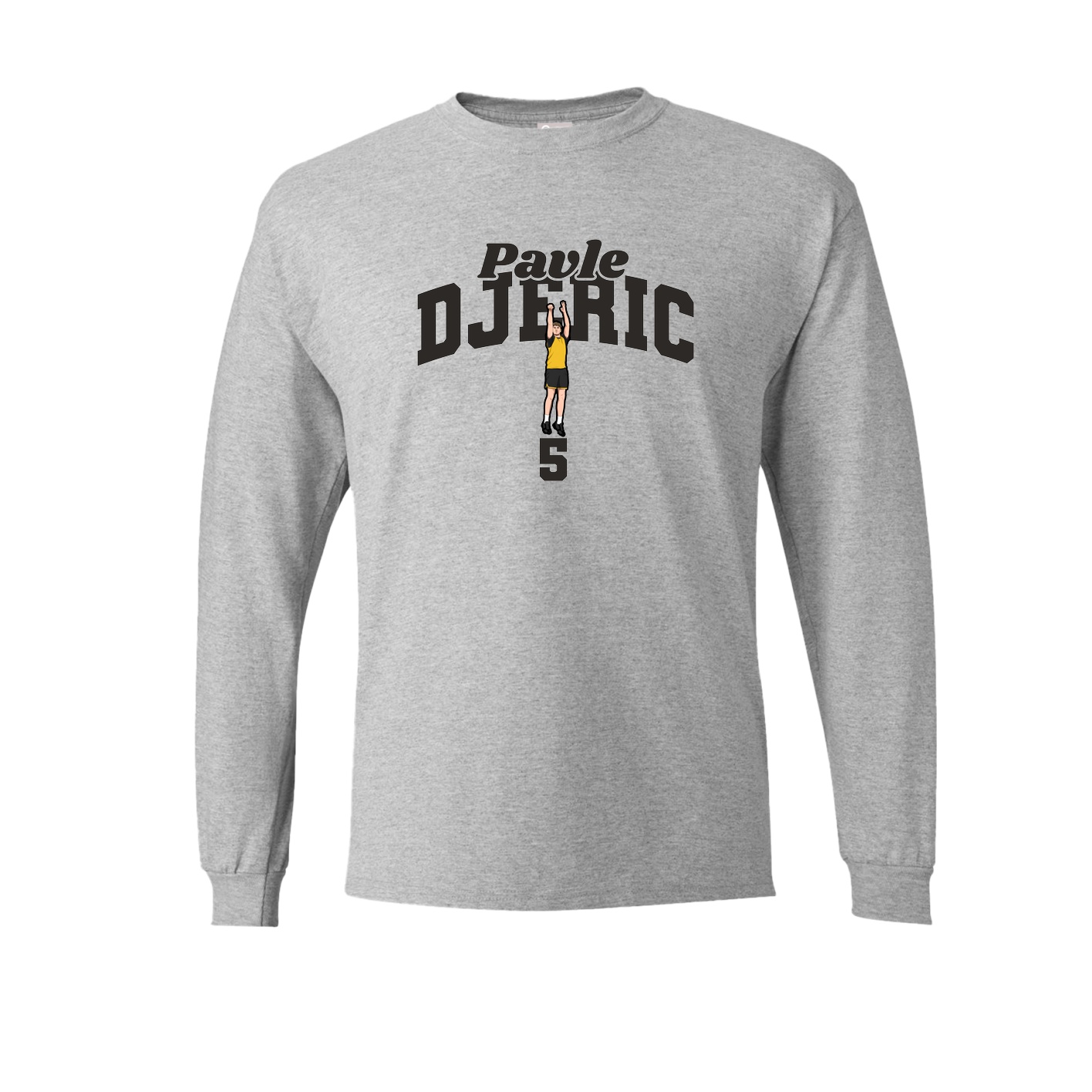 Long Sleeve Tee — Signature Arch in Grey