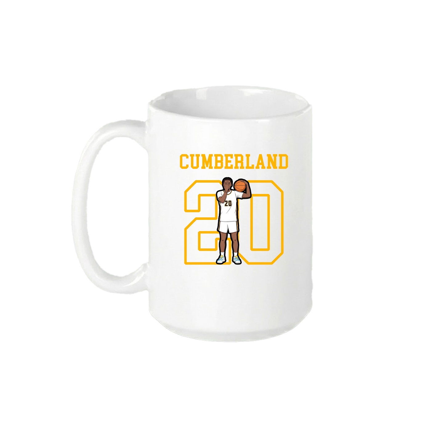 15oz Coffee Mug — Shirsey in White