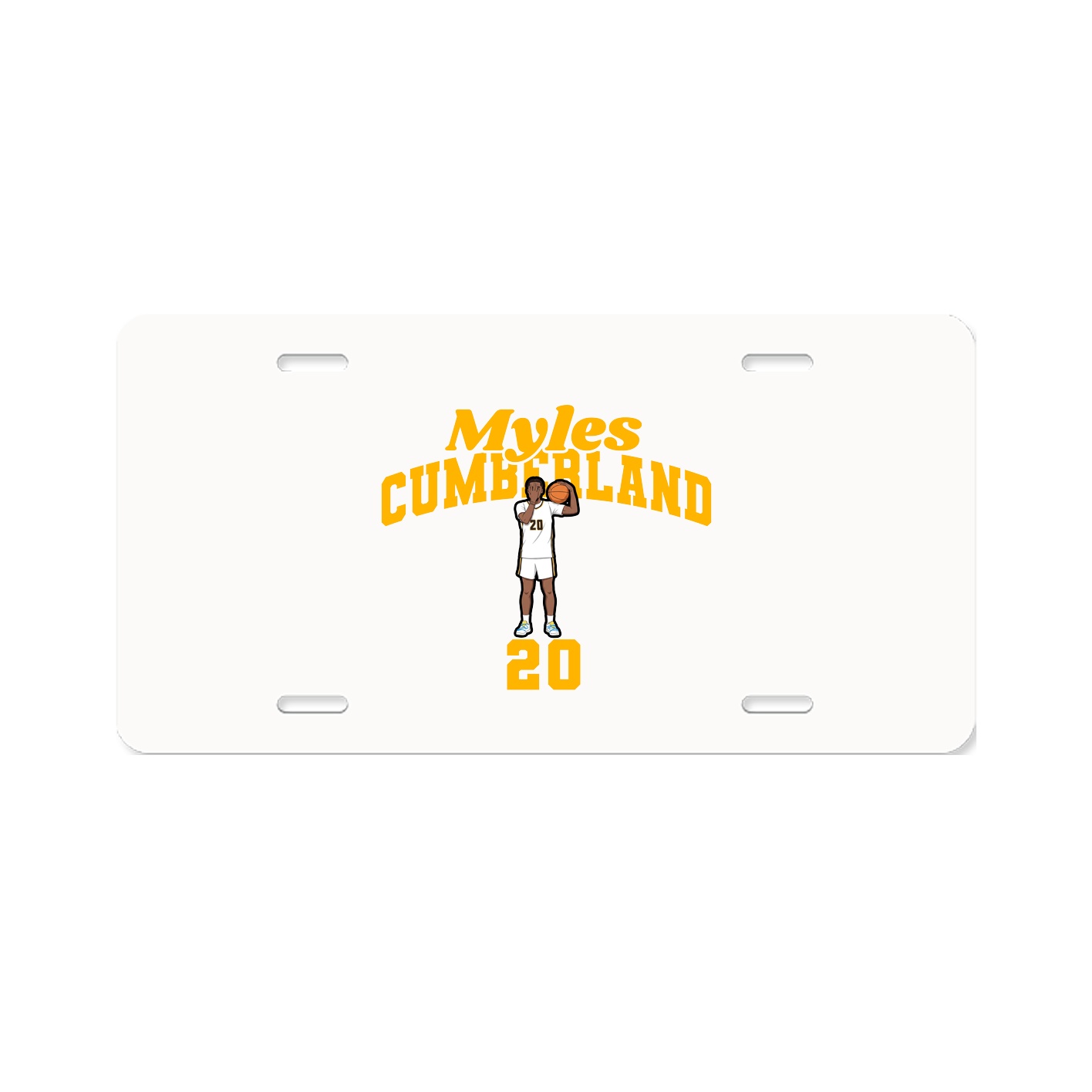 License Plate — Signature Arch in Classic