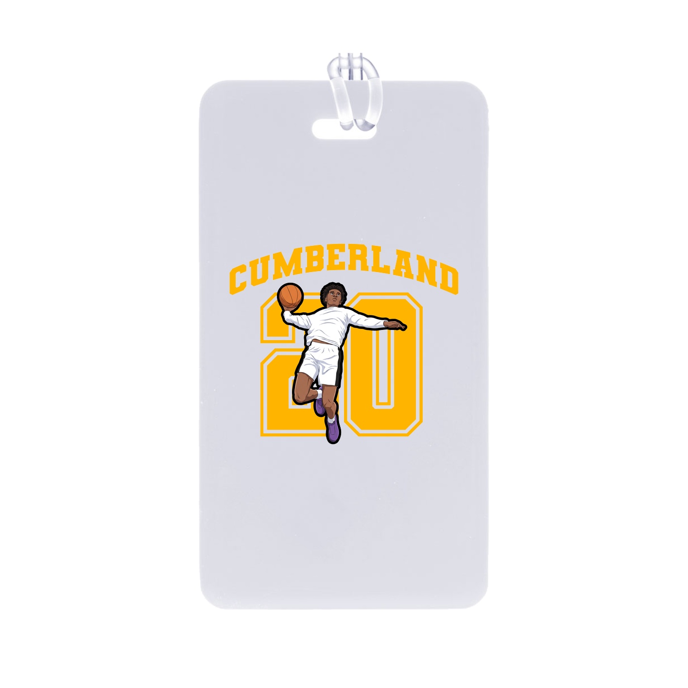 Bag Tag — Number in Classic
