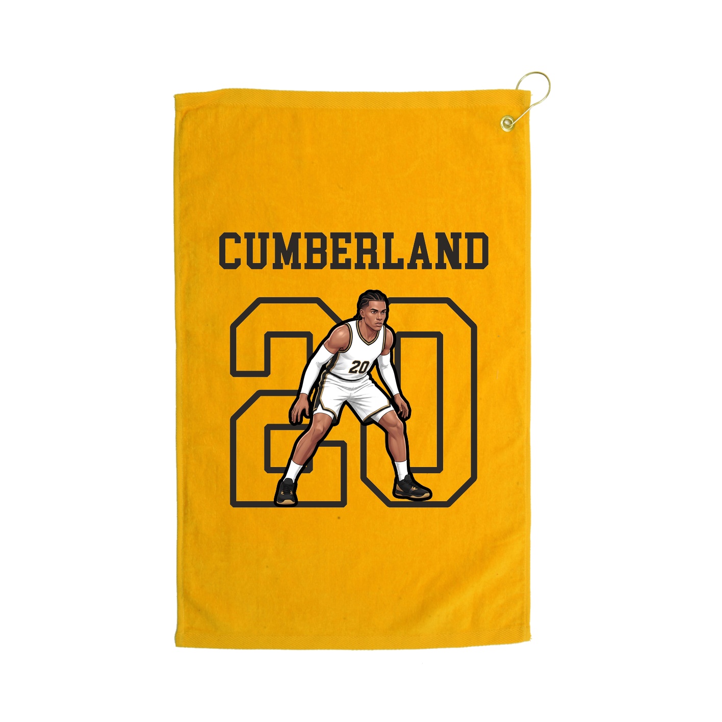 Golf Towel — Shirsey in Gold