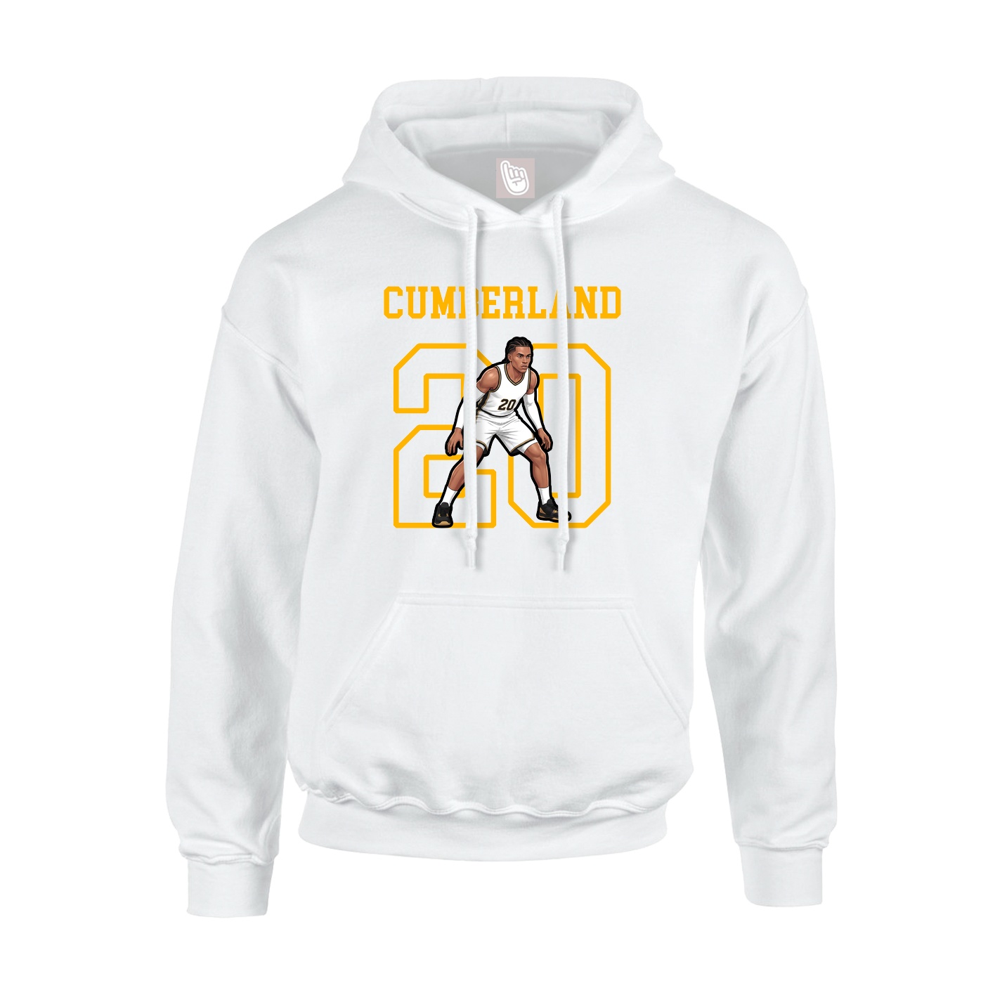 Youth Hoodie — Shirsey in White