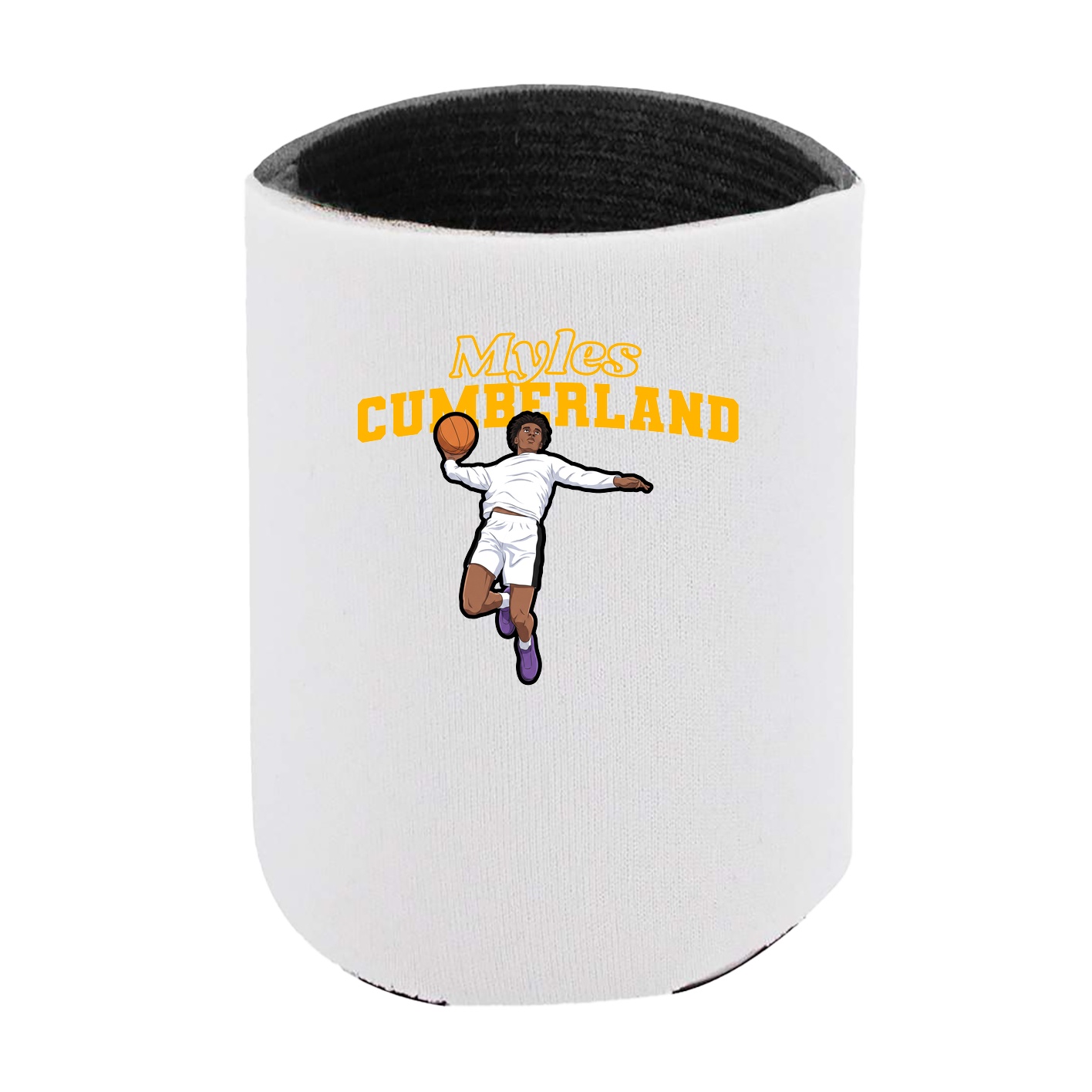 Can Holder — Name Arch in White