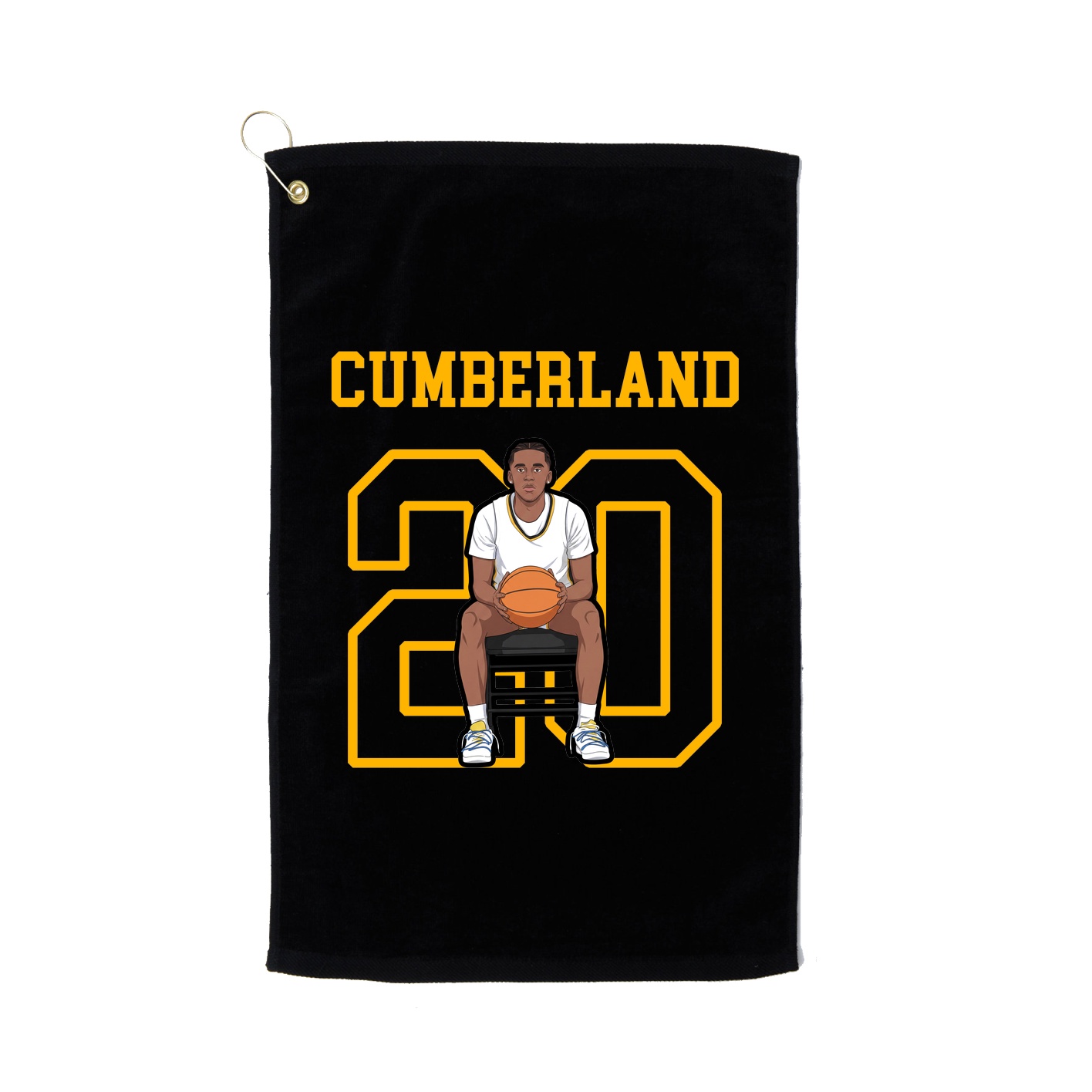 Golf Towel — Shirsey in Black