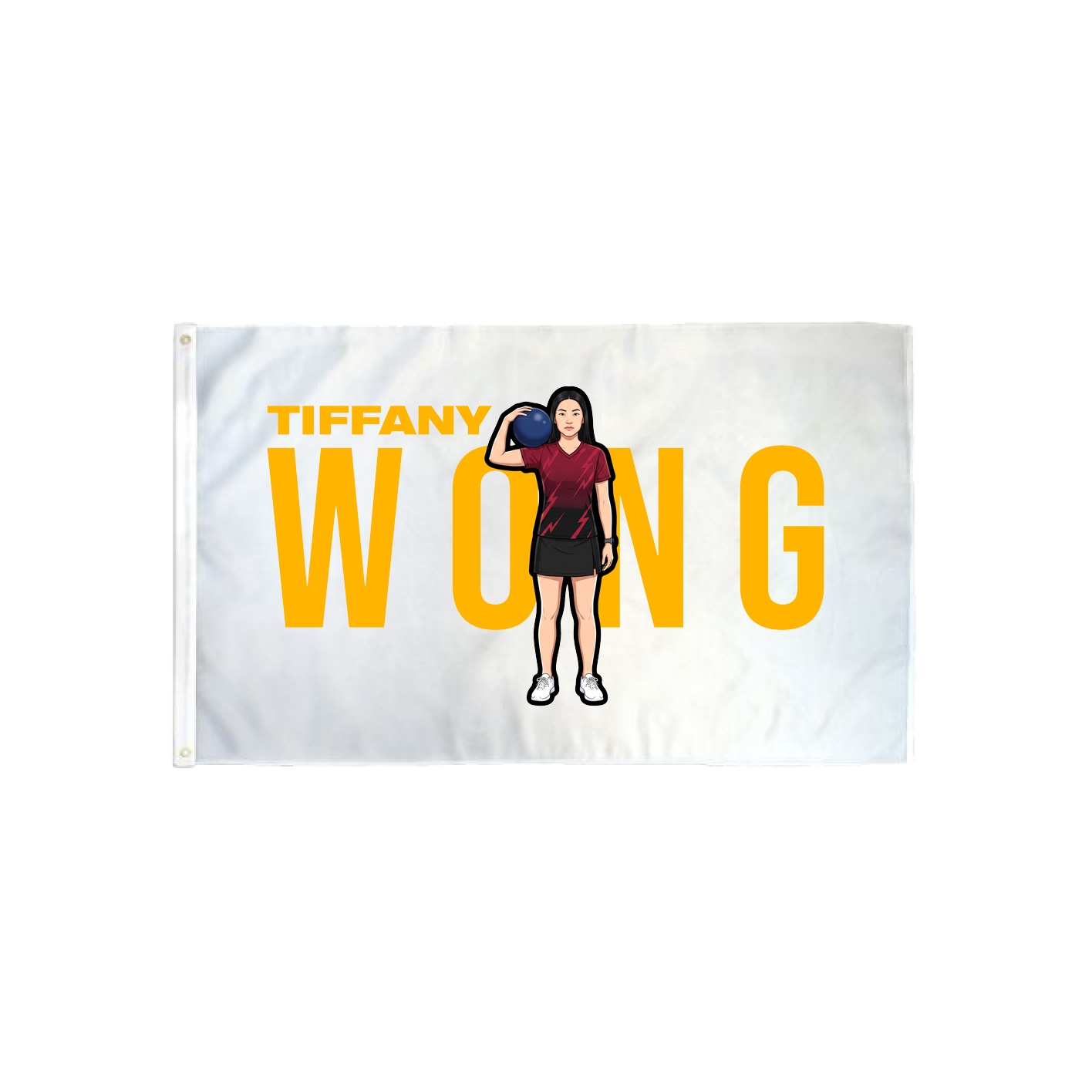 3x5 Flag — Player Name in Classic
