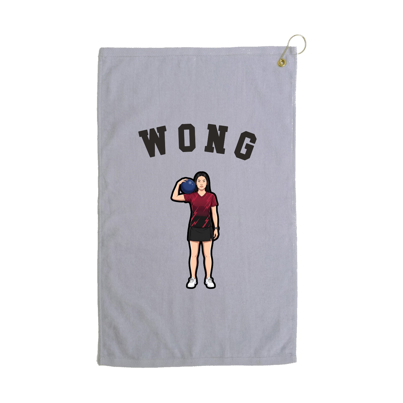 Golf Towel — Shirsey Arch in Grey