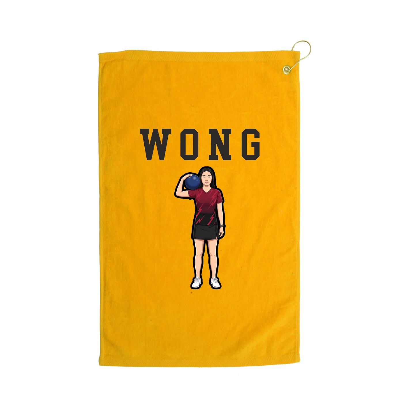 Golf Towel — Shirsey in Gold