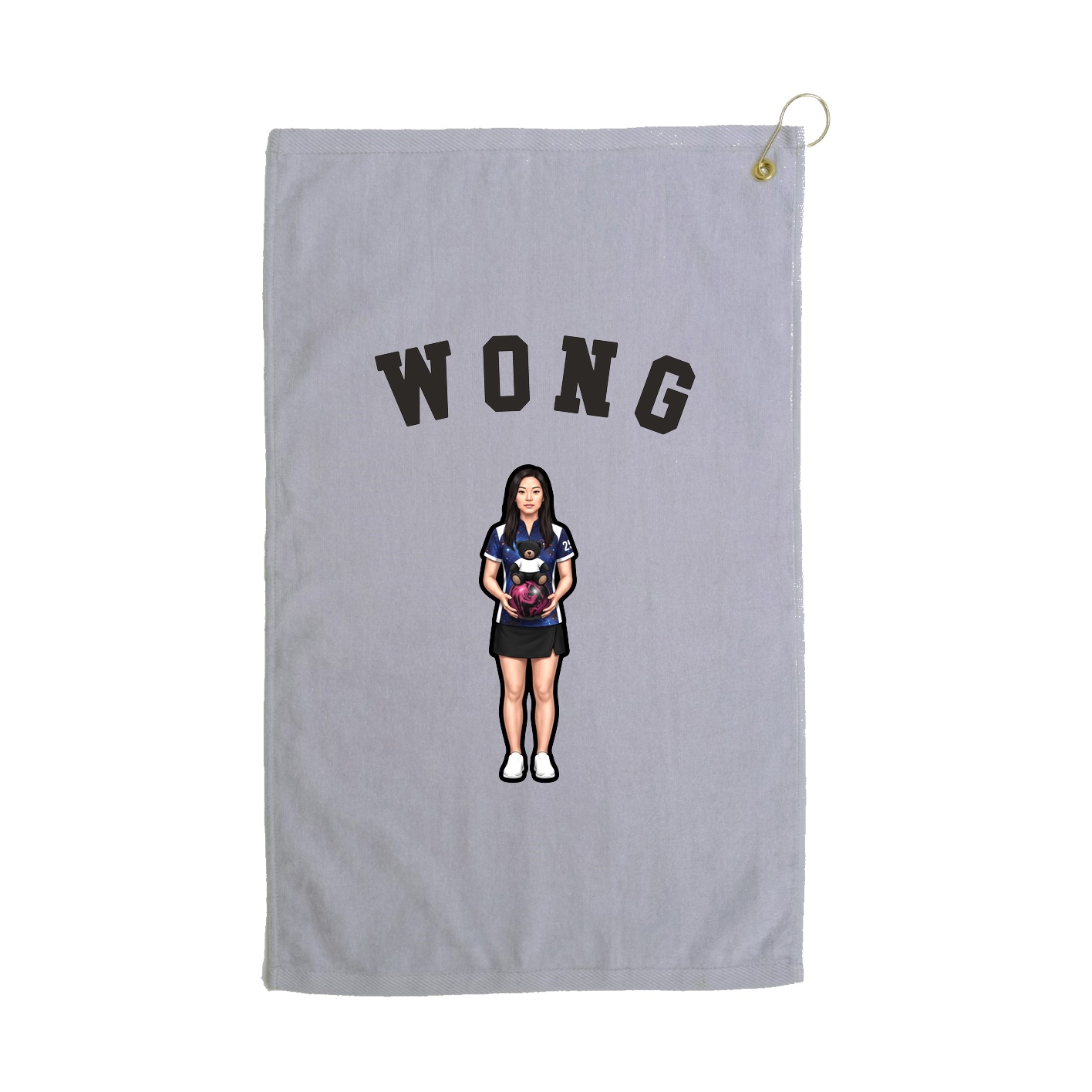 Golf Towel — Shirsey Arch in Grey