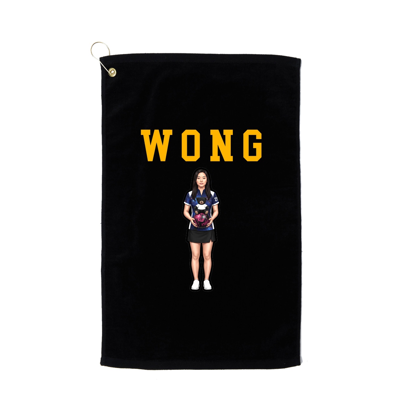 Golf Towel — Shirsey in Black