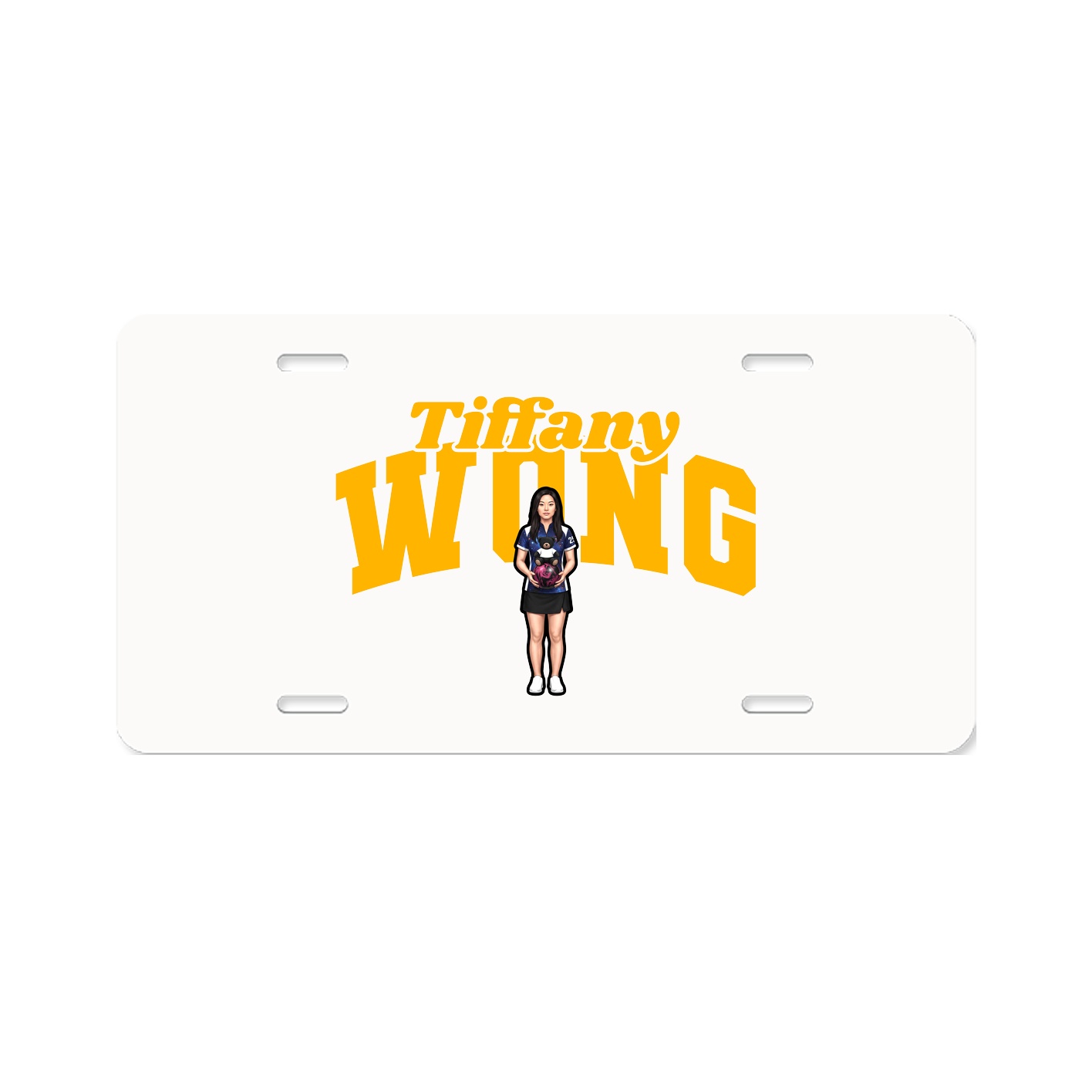 License Plate — Signature Arch in Classic
