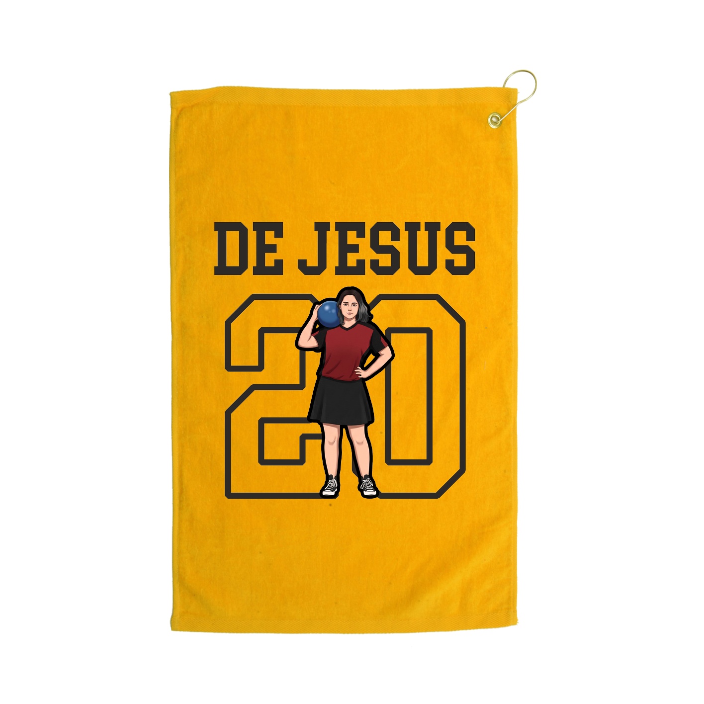 Golf Towel — Shirsey in Gold