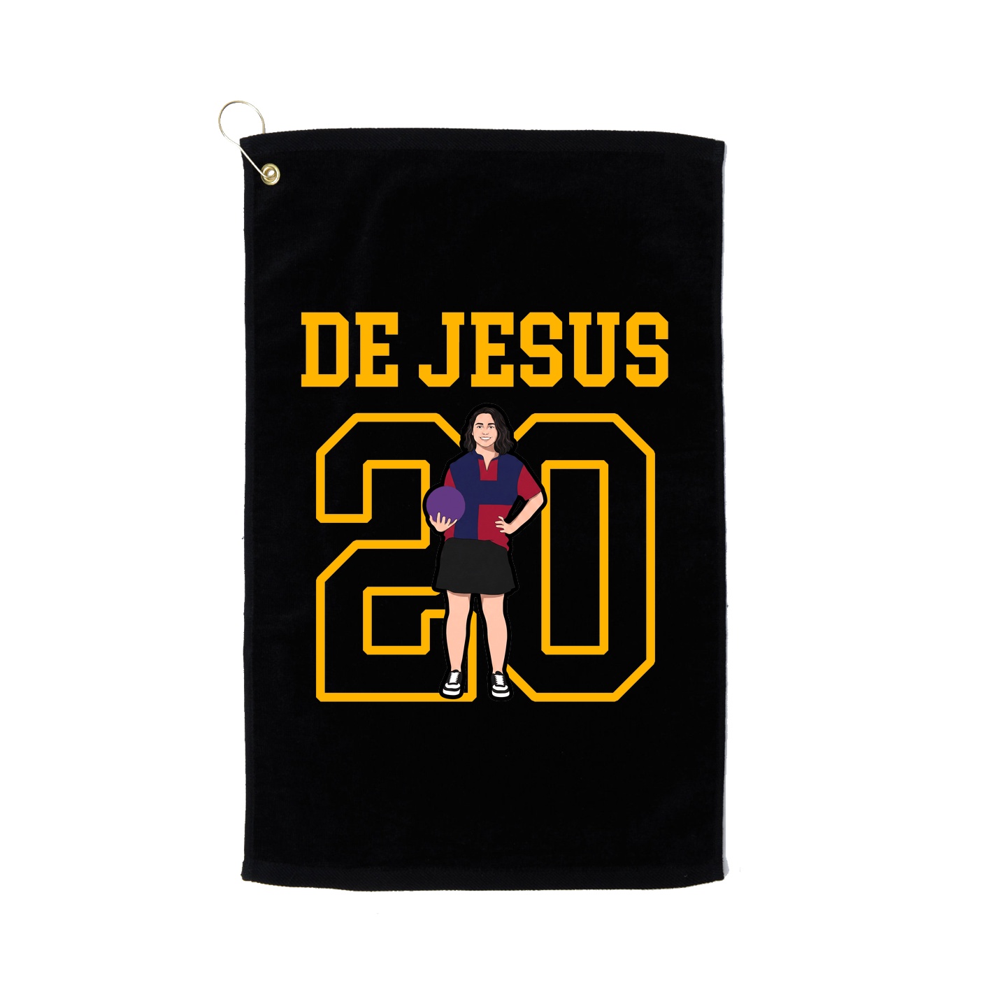 Golf Towel — Shirsey in Black