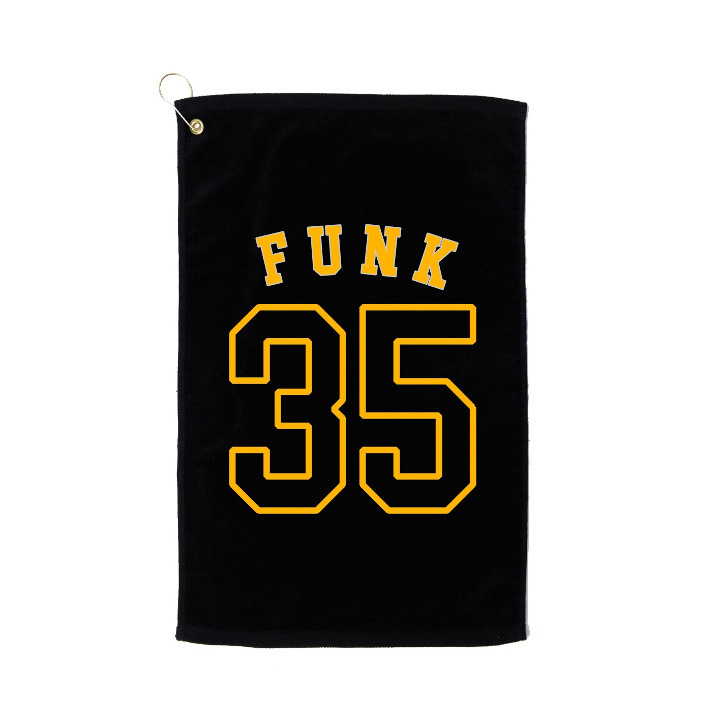 Golf Towel — Shirsey Arch in Black