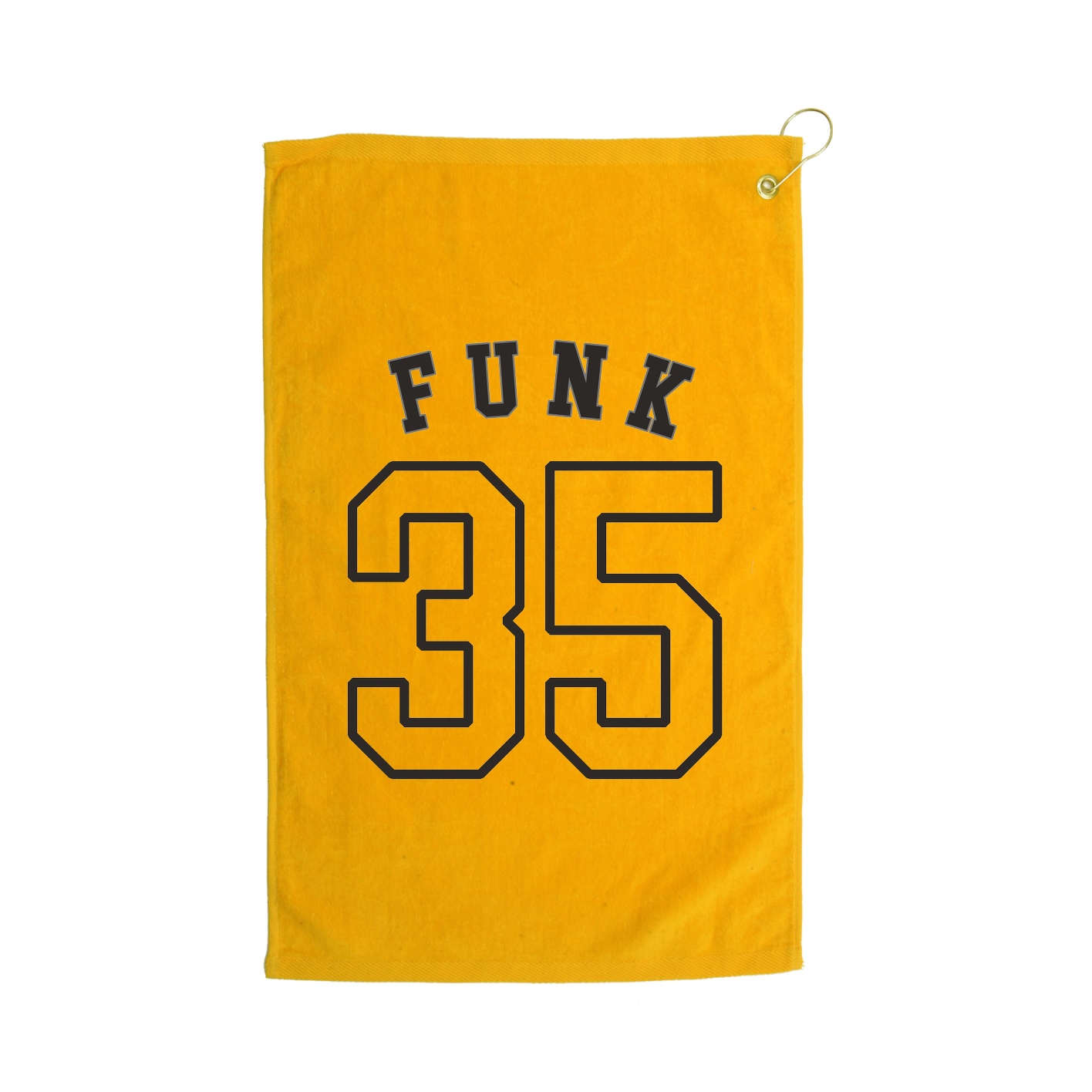 Golf Towel — Shirsey Arch in Gold