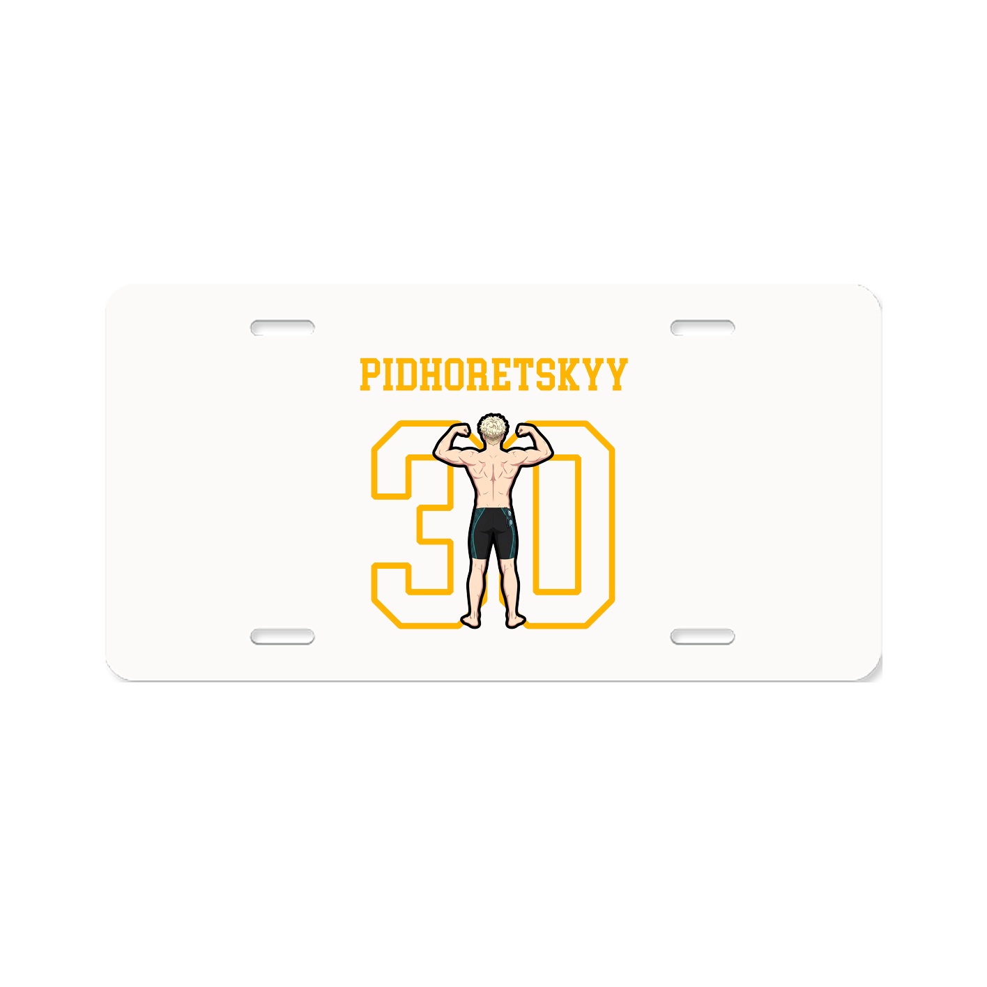 License Plate — Shirsey in Classic