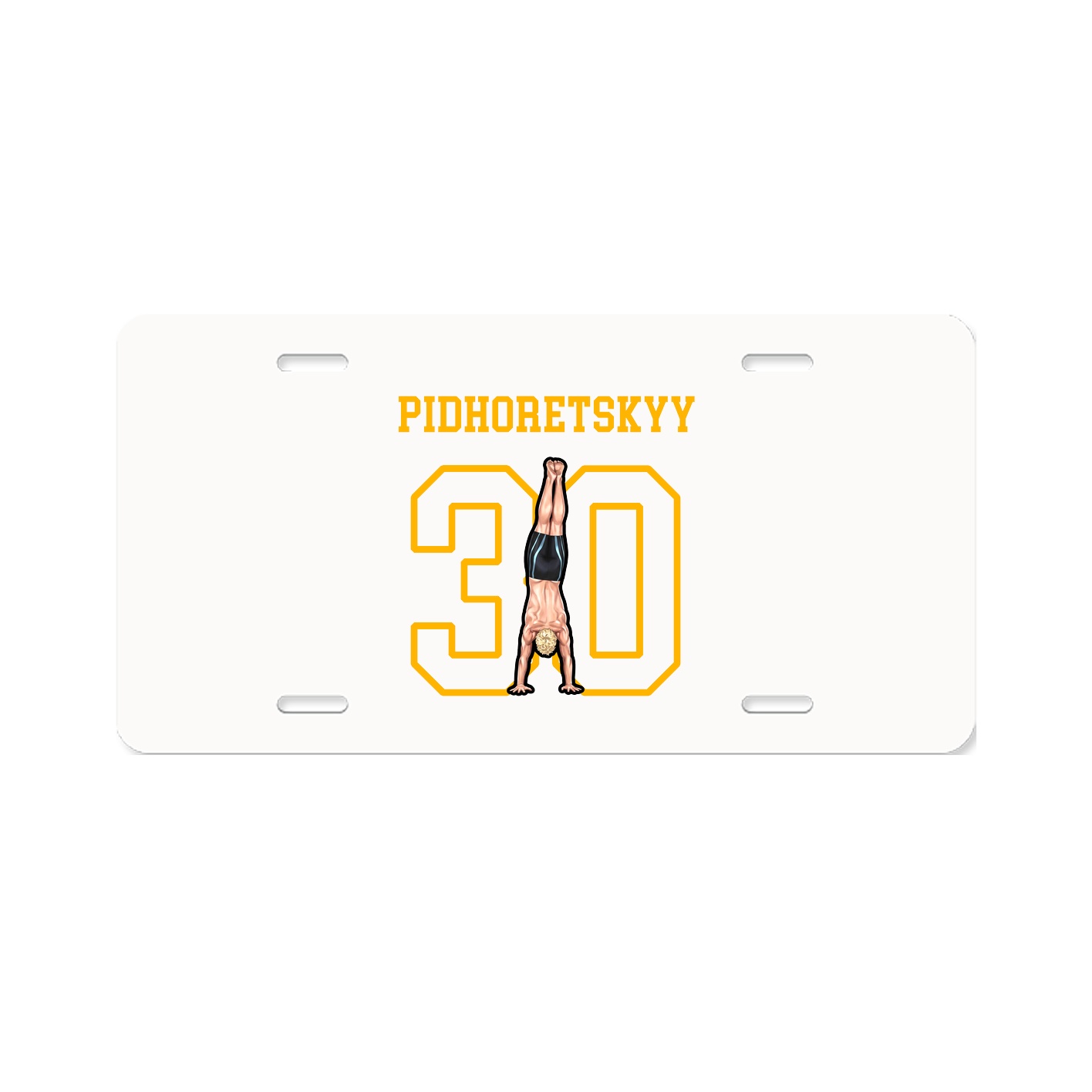 License Plate — Shirsey in Classic