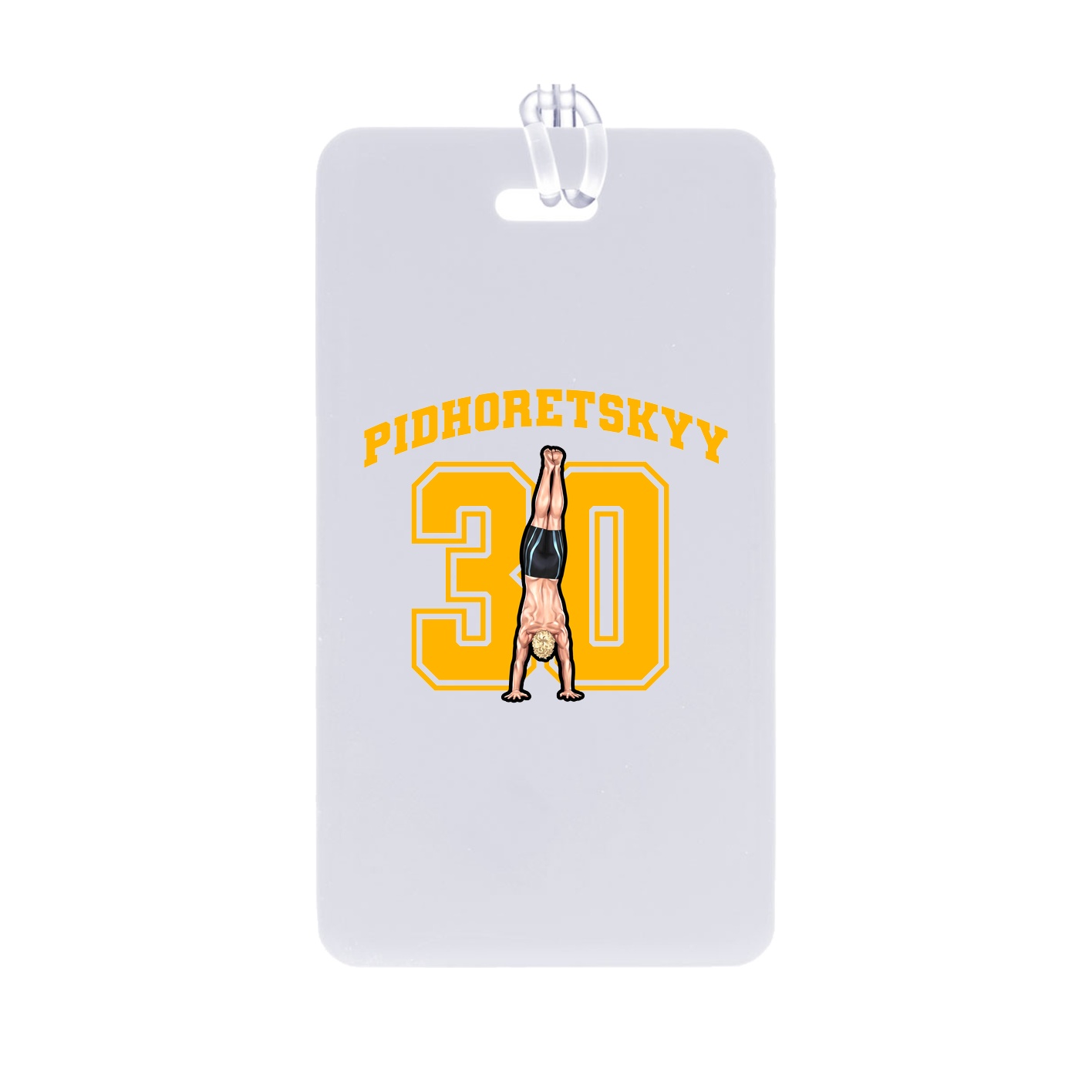 Bag Tag — Number in Classic