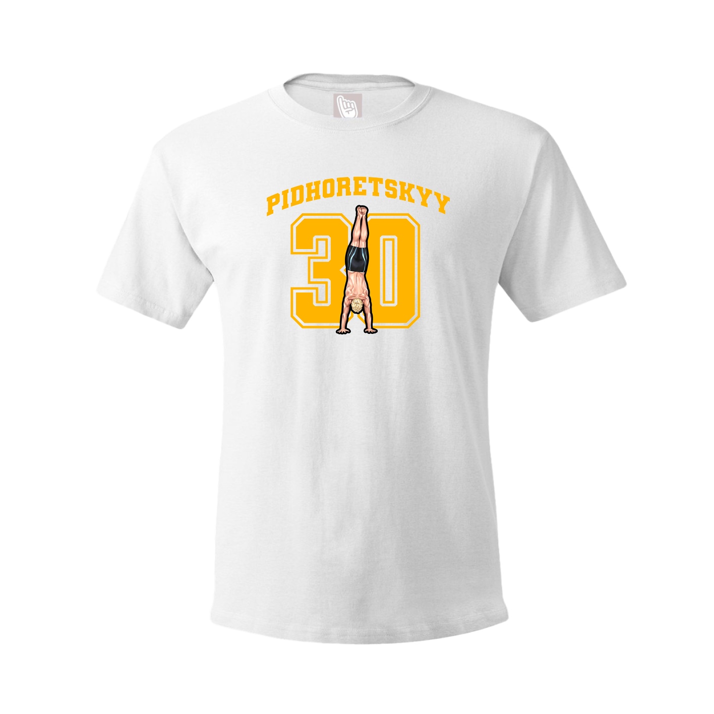 Tee — Number in White