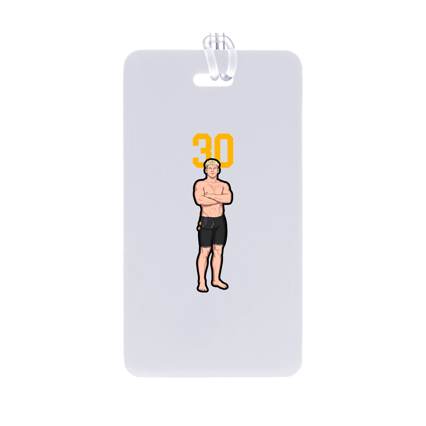 Bag Tag — Number Top in Classic